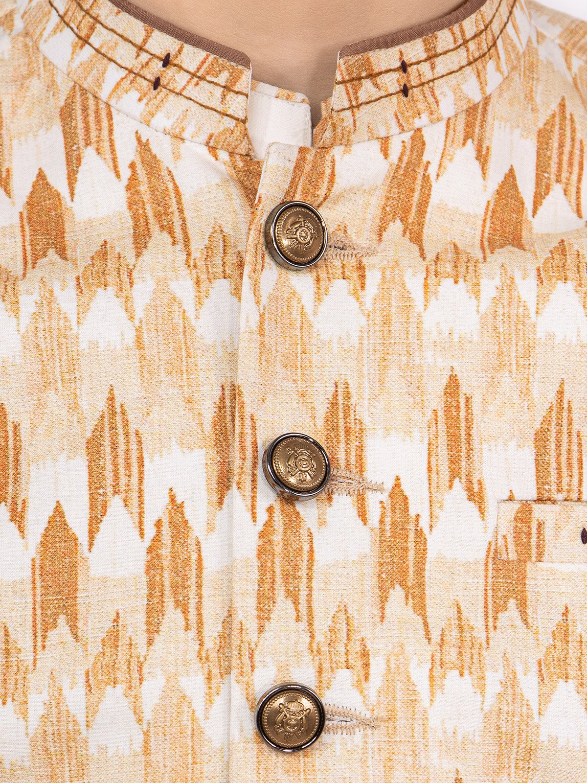 Cotton Waistcoat Suit - EBTWCS22-25159 - Image 5