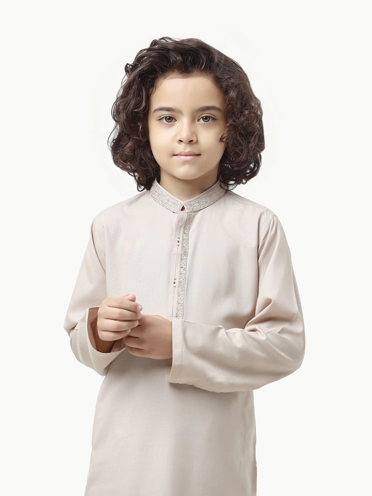 Embroidered Blended Shalwar Kameez - EBTKS23-3871 - Image 4