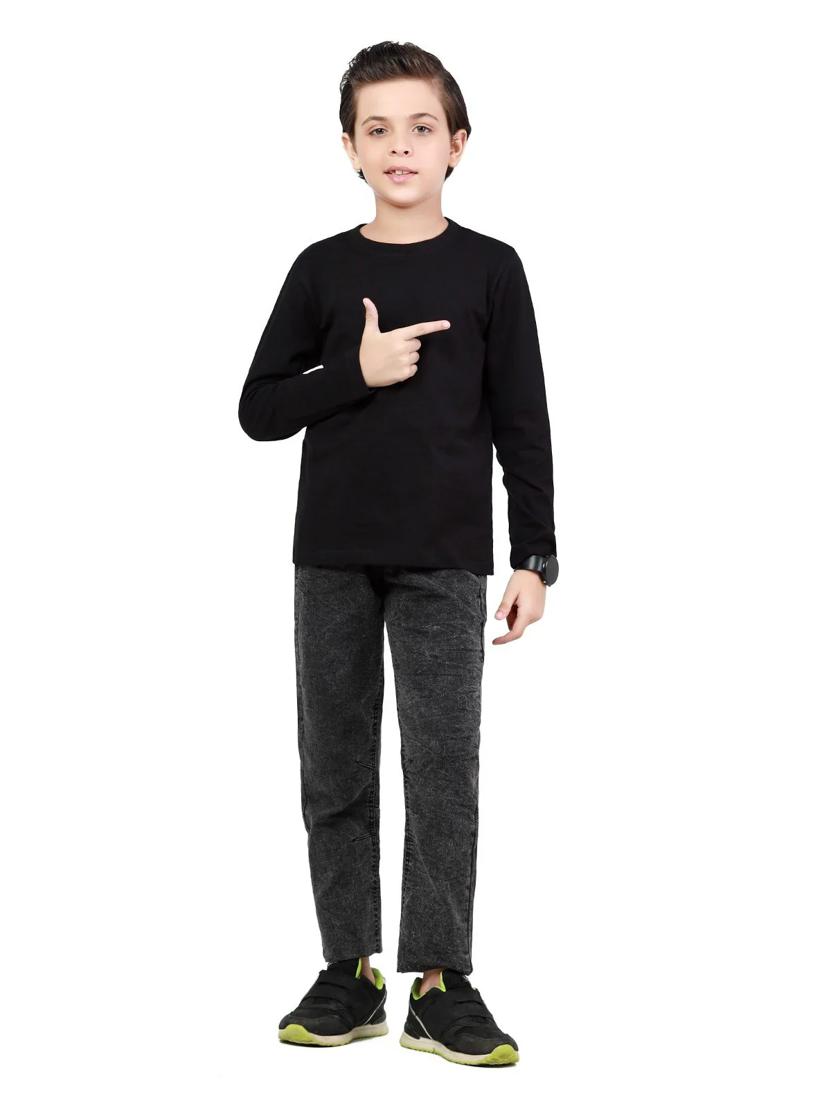 Full Sleeves Basic Tee - EBTBF22-001