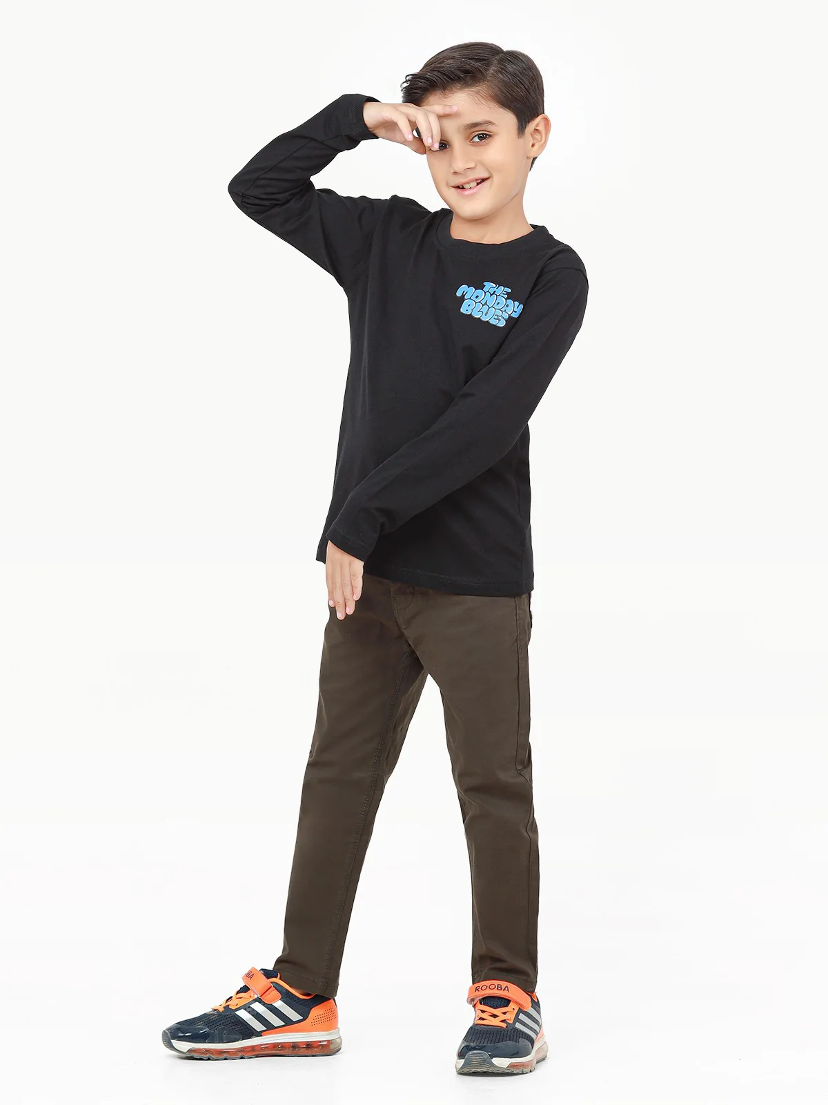 Full Sleeves Graphic Tee - EBTGF22-020 - Image 3
