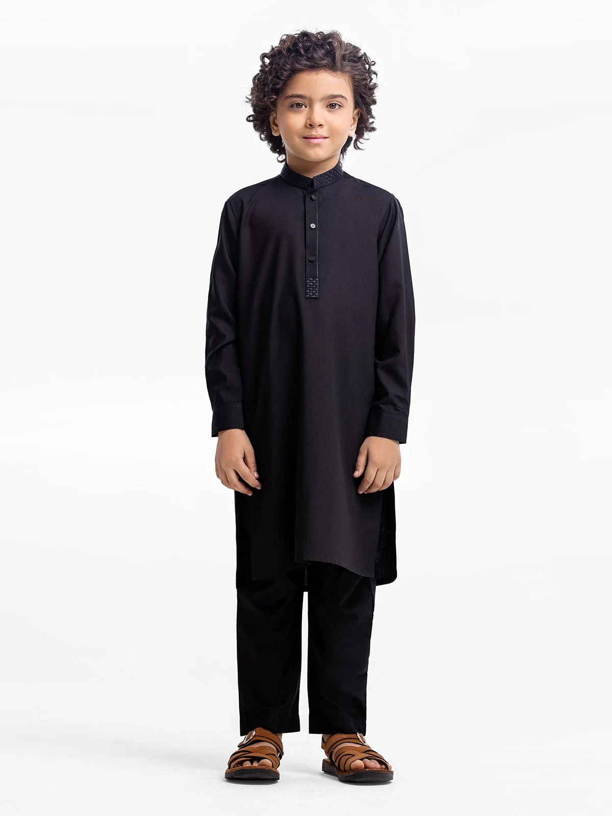 Embroidered Blended Shalwar Kameez - EBTKS23-3909