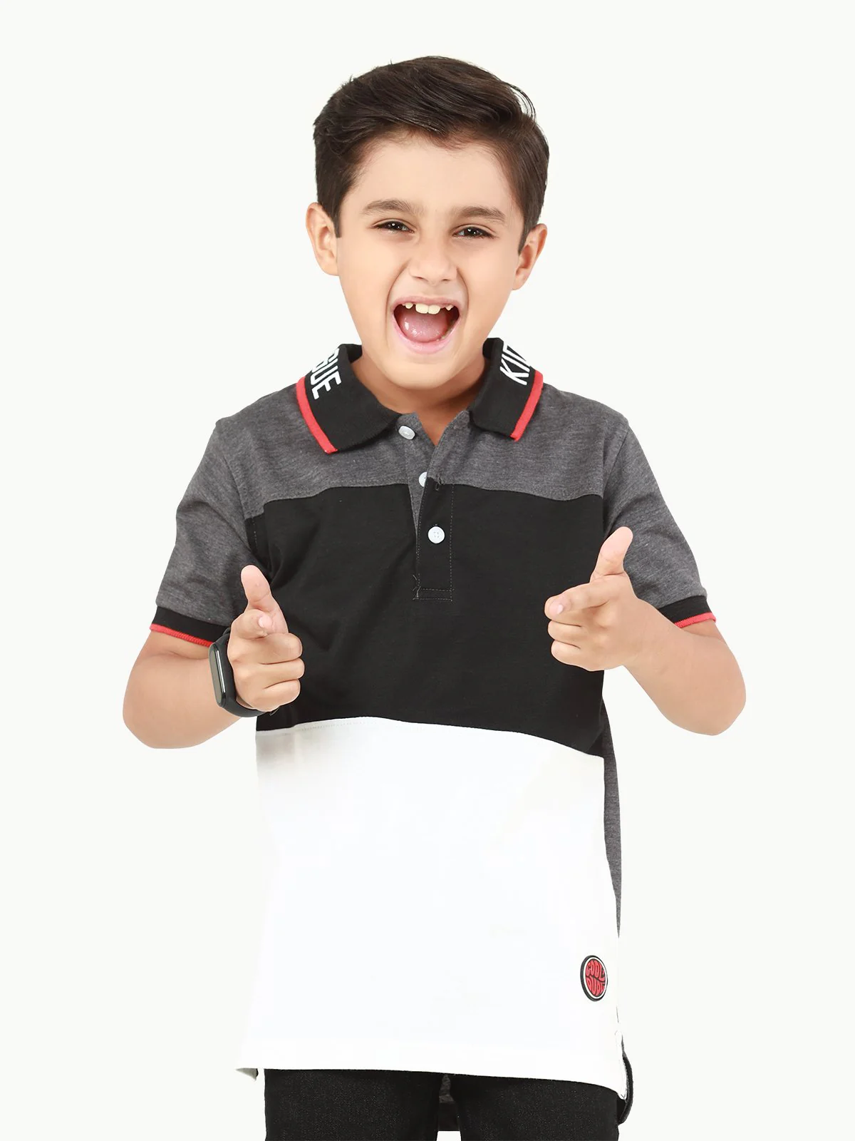 Color Block Polo - EBTPS22-004