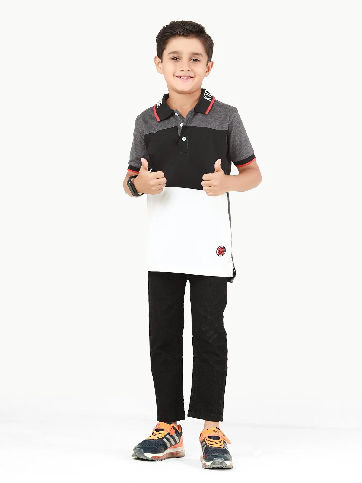Color Block Polo - EBTPS22-004 - Image 7