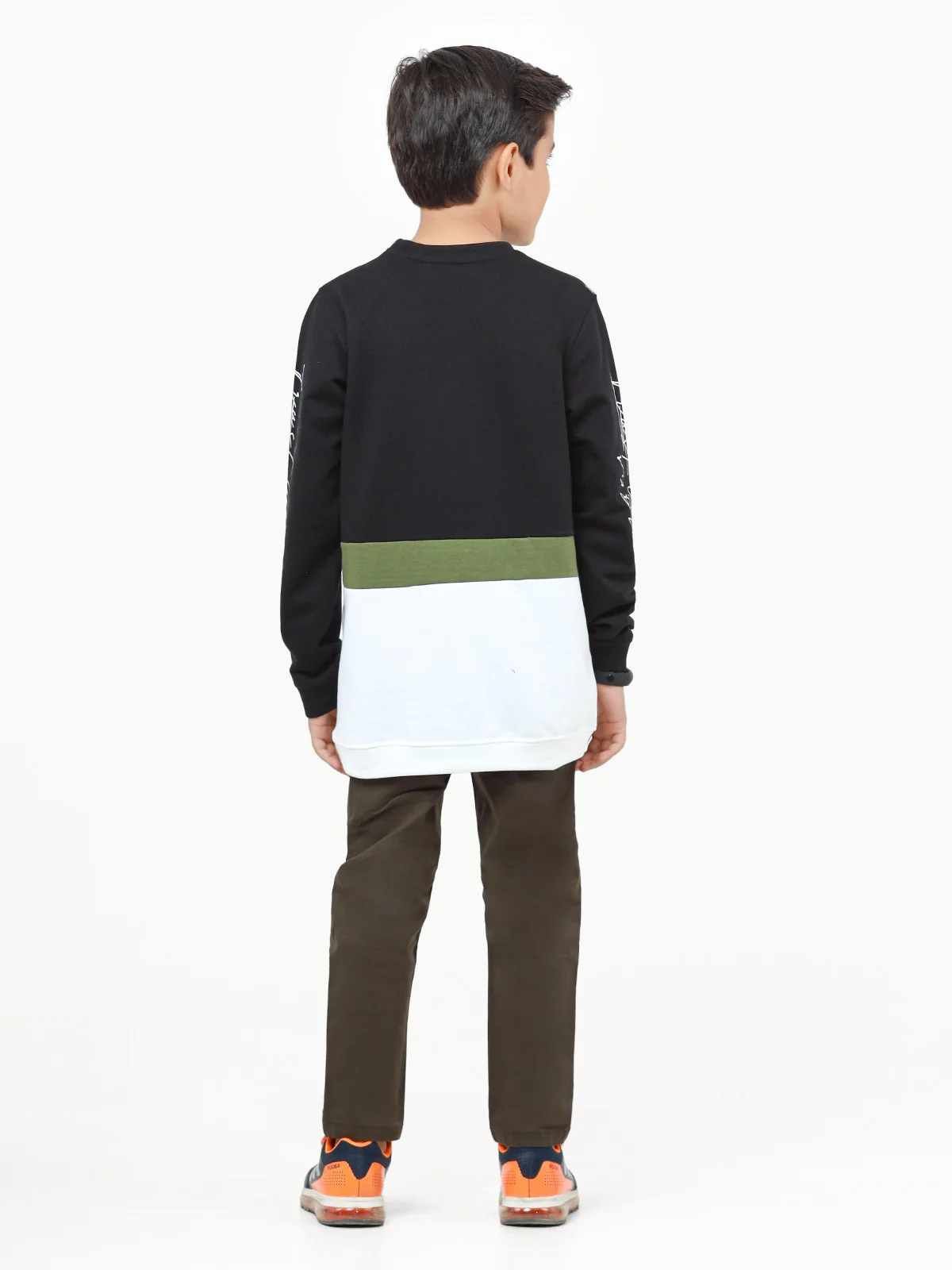 Crew Neck Graphic Sweatshirt - EBTSS22-013 - Image 6