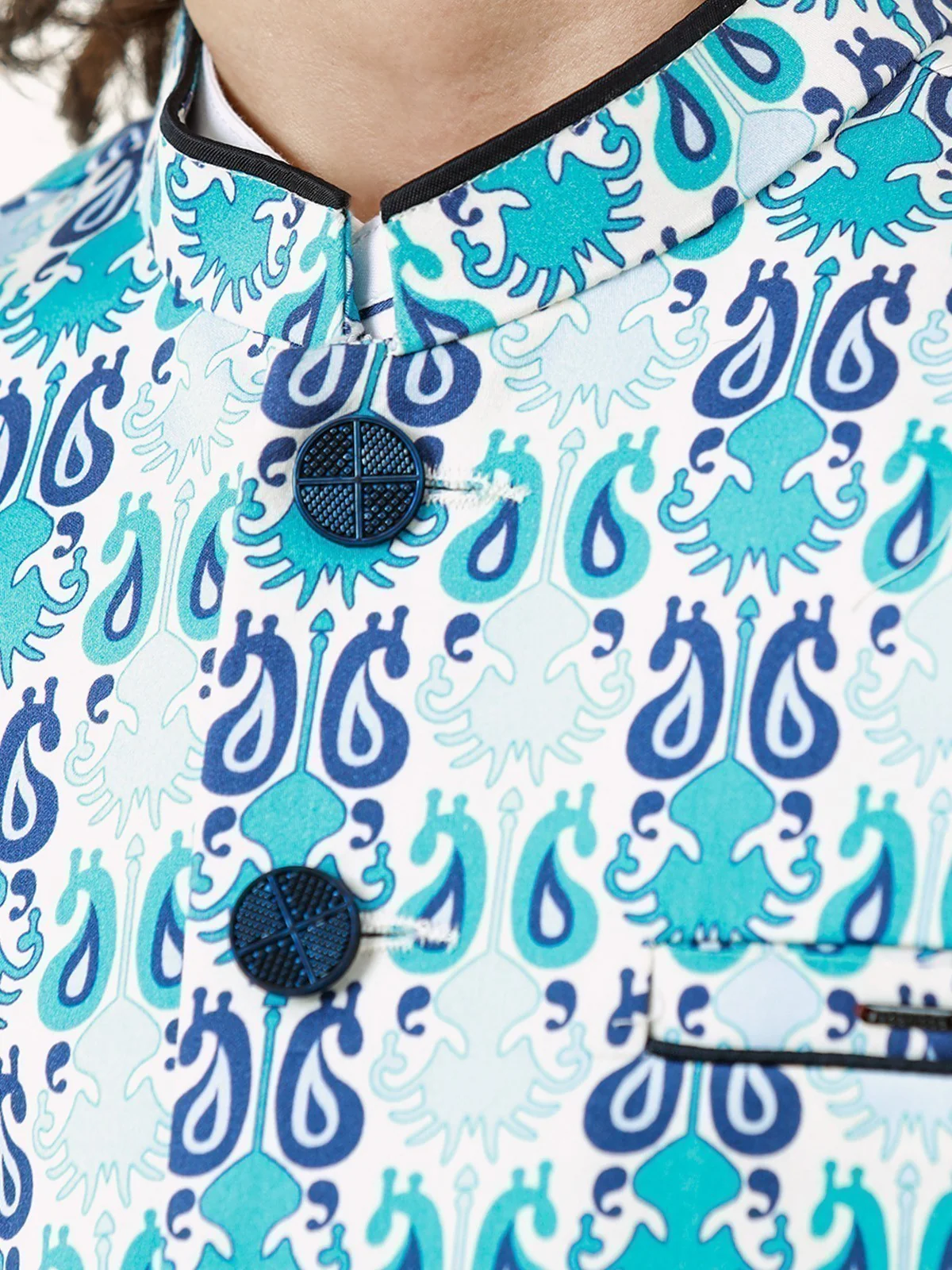 Cotton Waistcoat Suit - EBTWCS23-25173 - Image 4