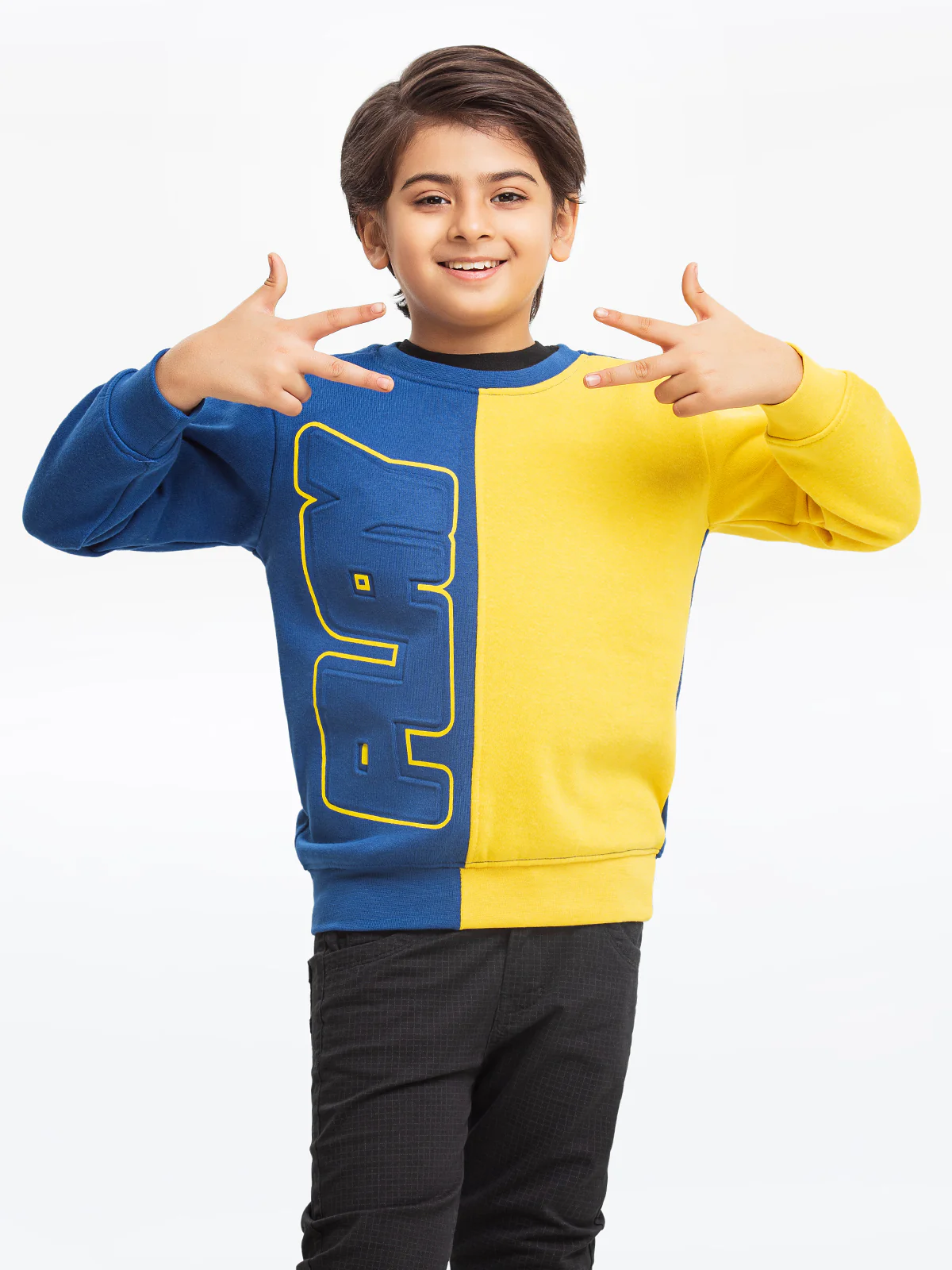Crew Neck Play Sweatshirt - EBTSS23-012