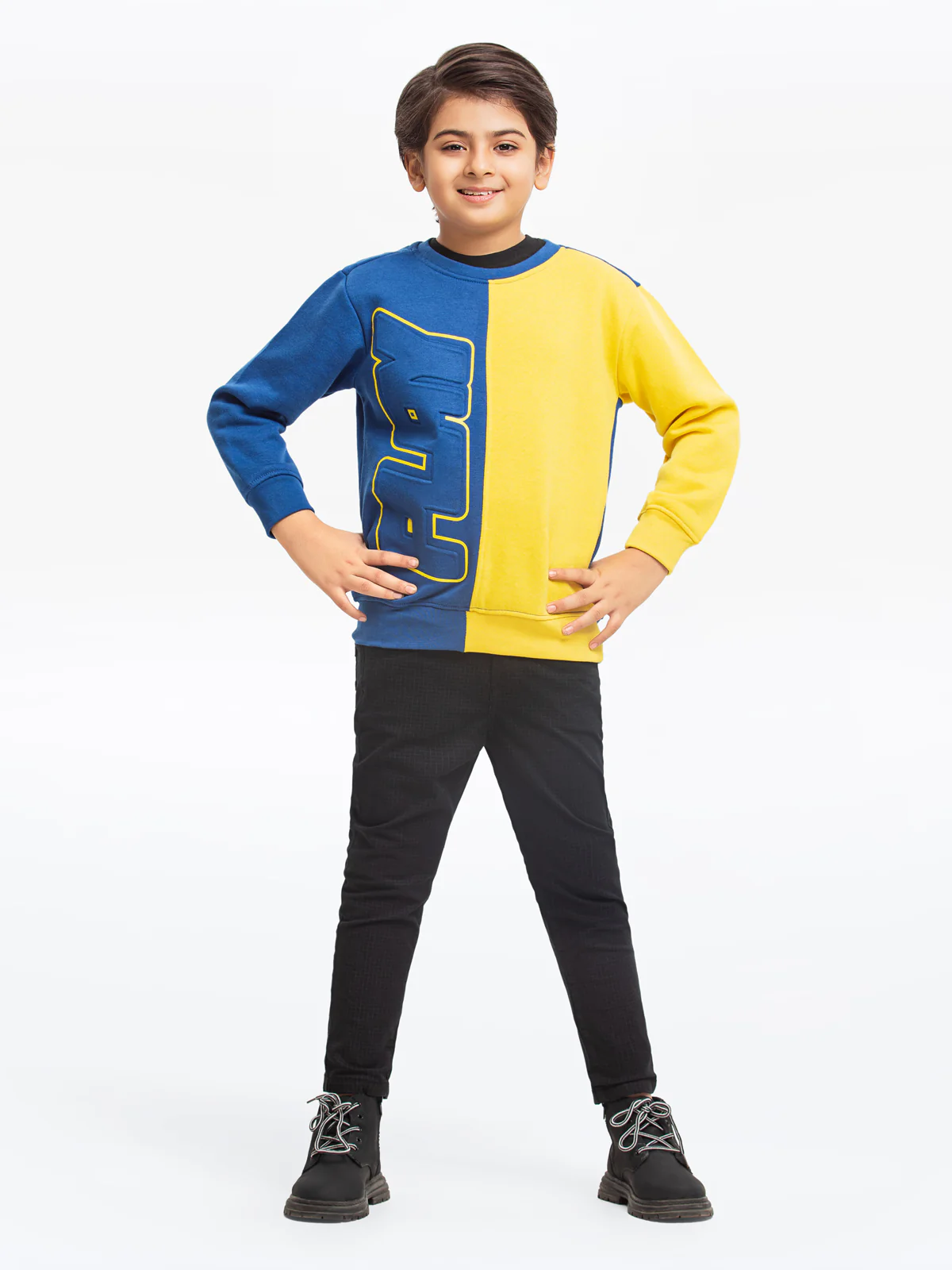 Crew Neck Play Sweatshirt - EBTSS23-012 - Image 2