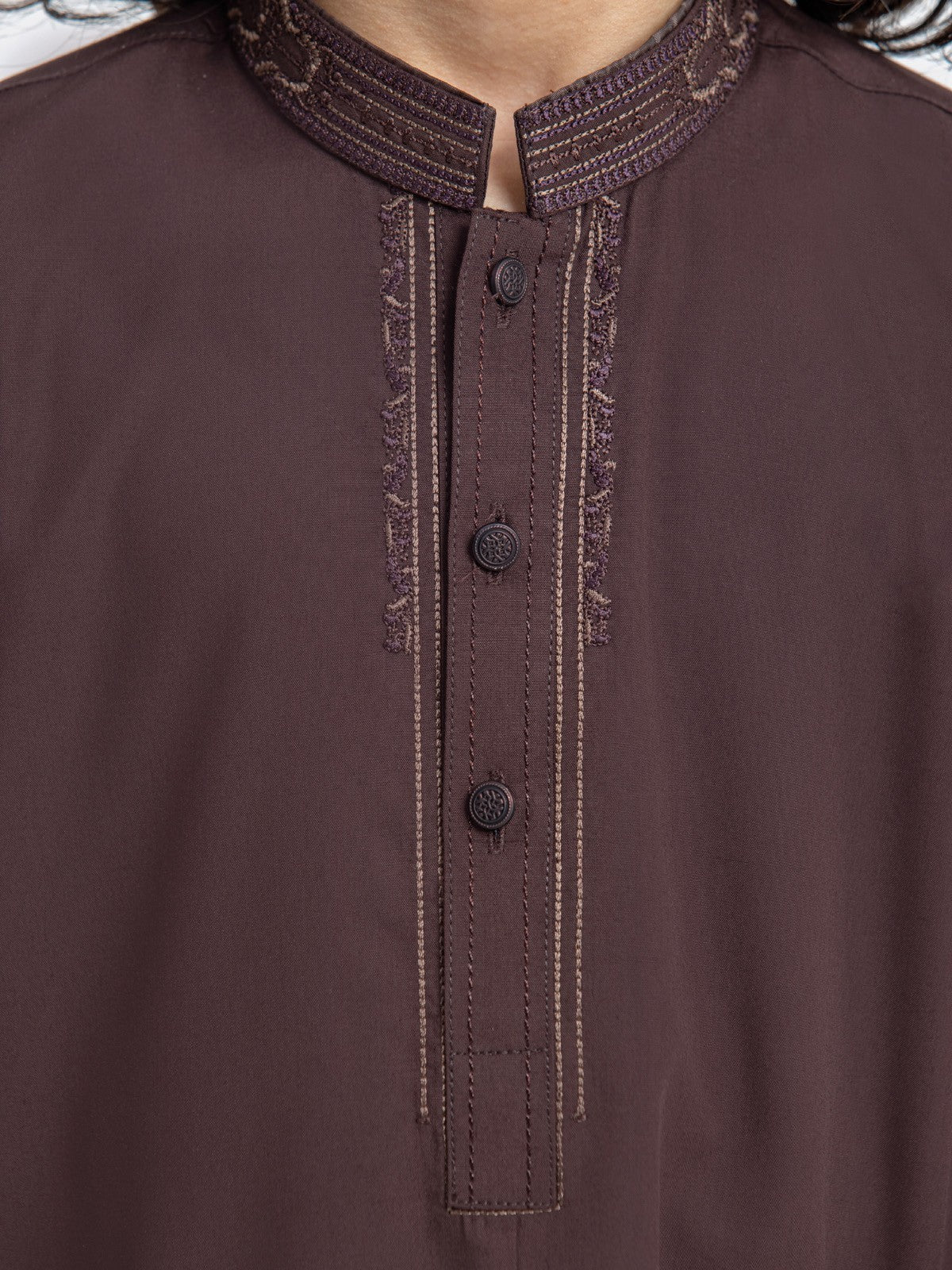 Embroidered Blended Shalwar Kameez - EBTKS23-3896 - Image 5