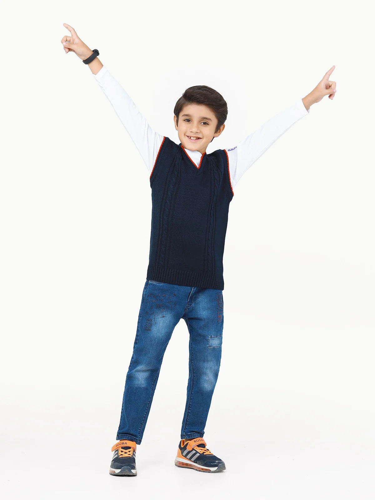 Sleeveless Basic Sweater - EBTSWT22-016 - Image 4