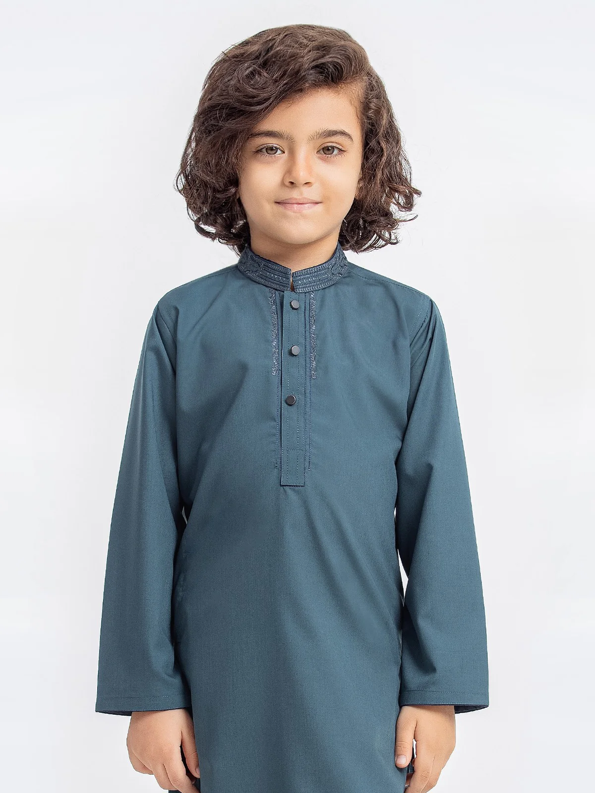 Embroidered Blended Shalwar Kameez - EBTKS23-3897 - Image 2