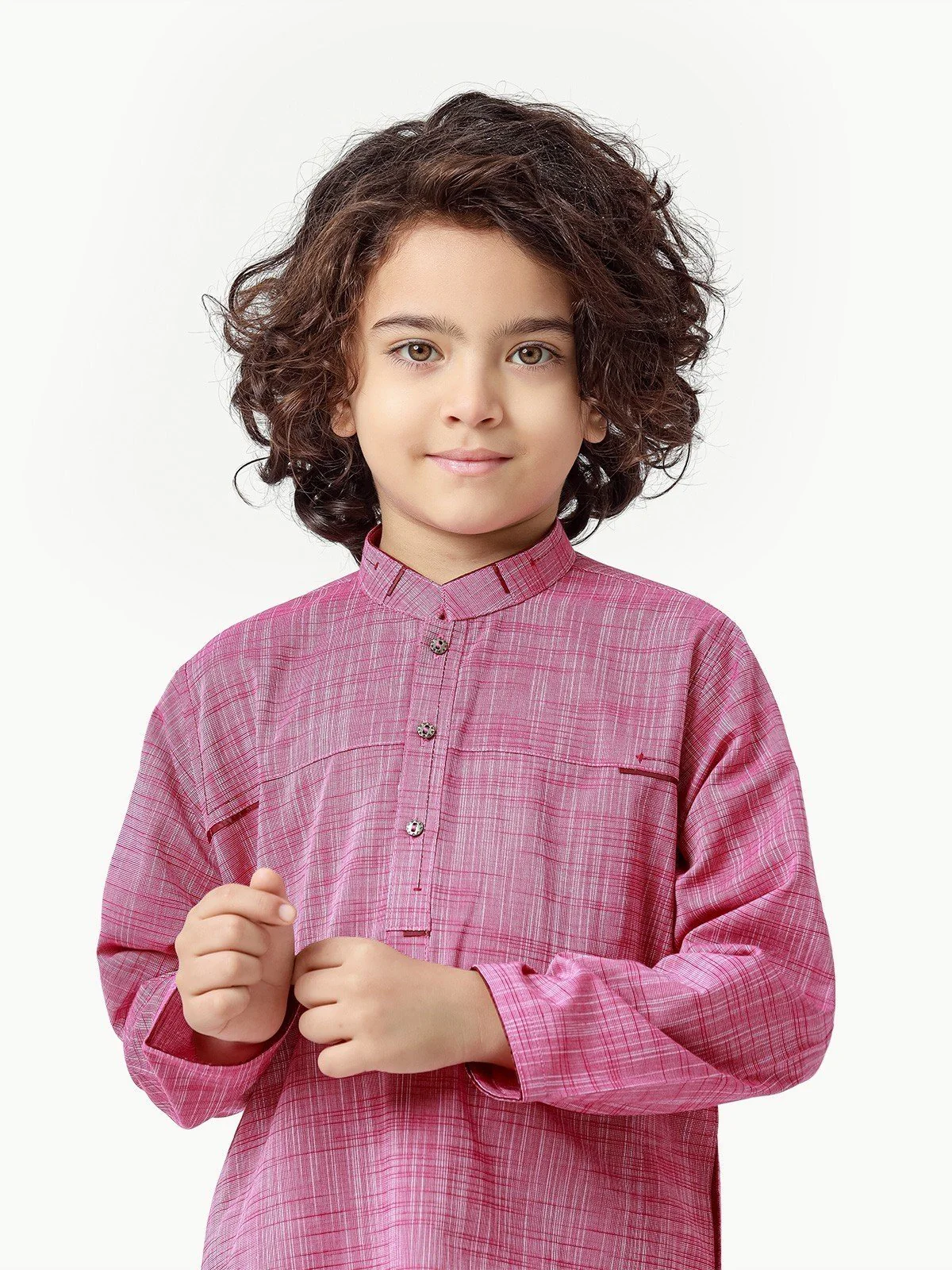 Embroidered Cotton Kurta - EBTK22-3851 - Image 2