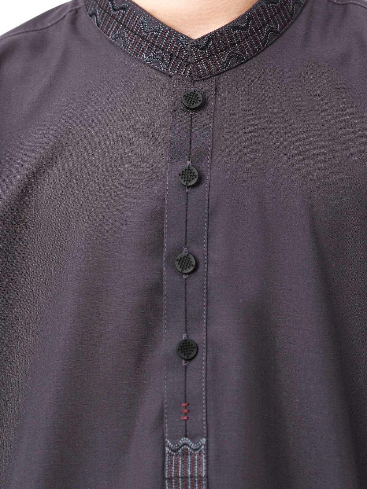 Embroidered Blended Shalwar Kameez - EBTKS23-3856 - Image 3