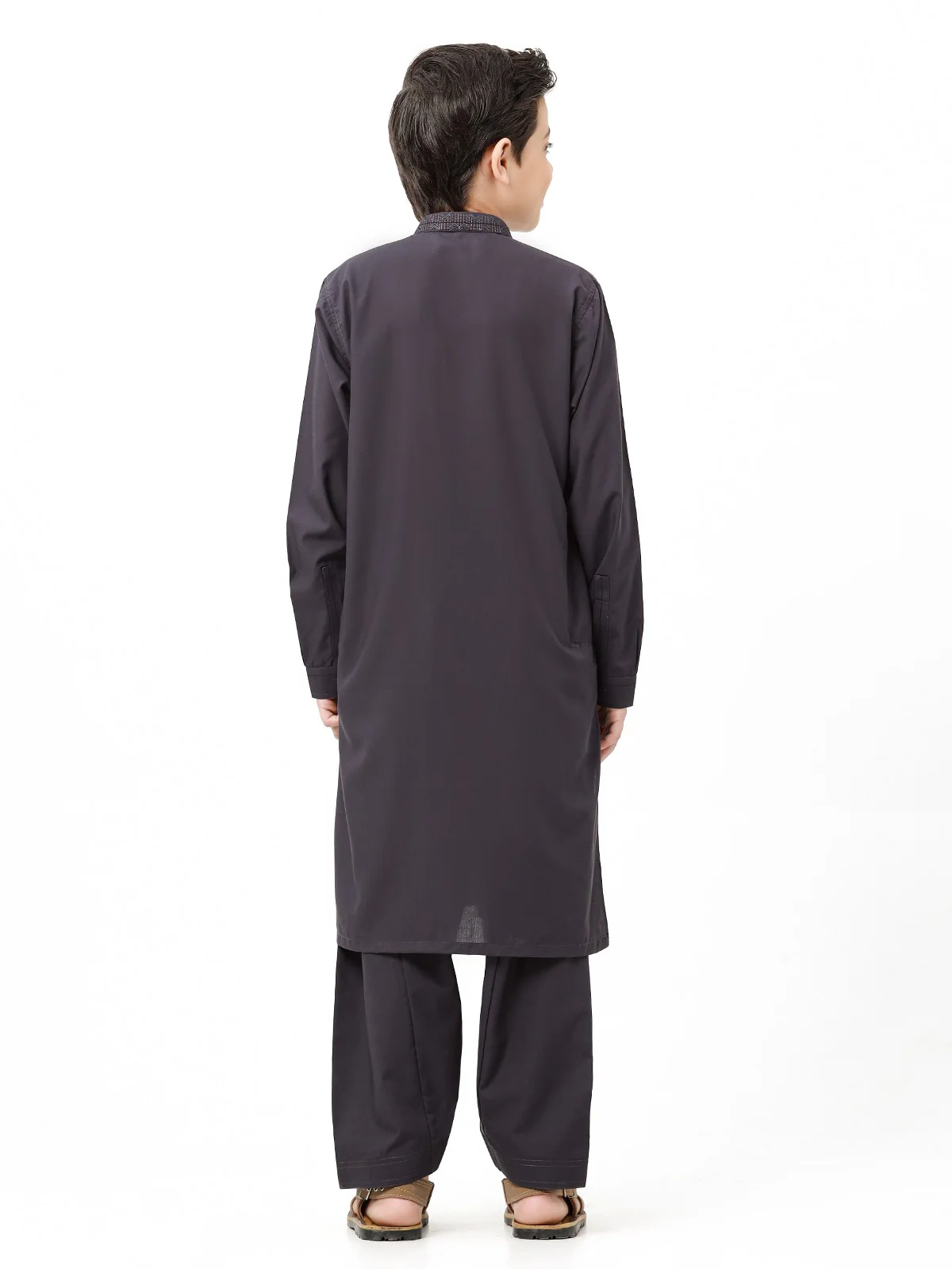 Embroidered Blended Shalwar Kameez - EBTKS23-3856 - Image 5