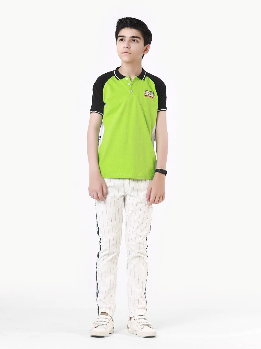 Cut & Sew Polo - EBTPS22-003