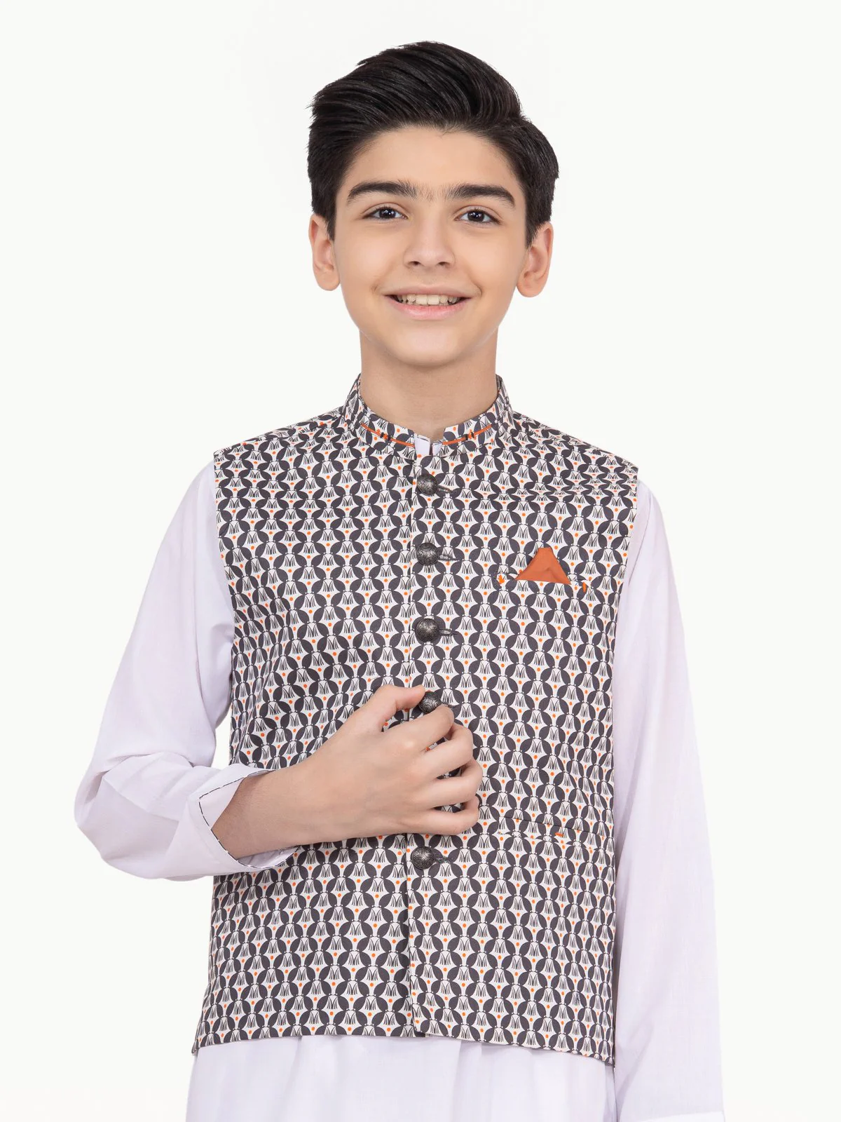 Cotton Waistcoat Suit - EBTWCS22-25157 - Image 2