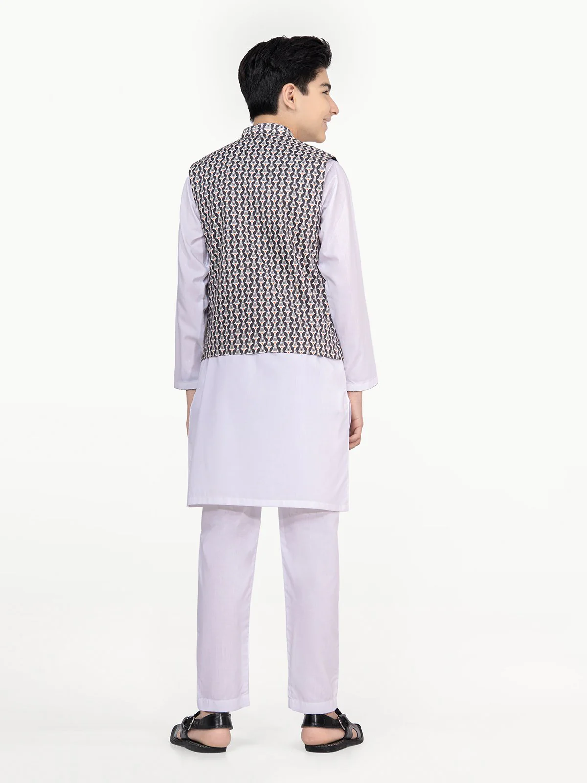 Cotton Waistcoat Suit - EBTWCS22-25157 - Image 6