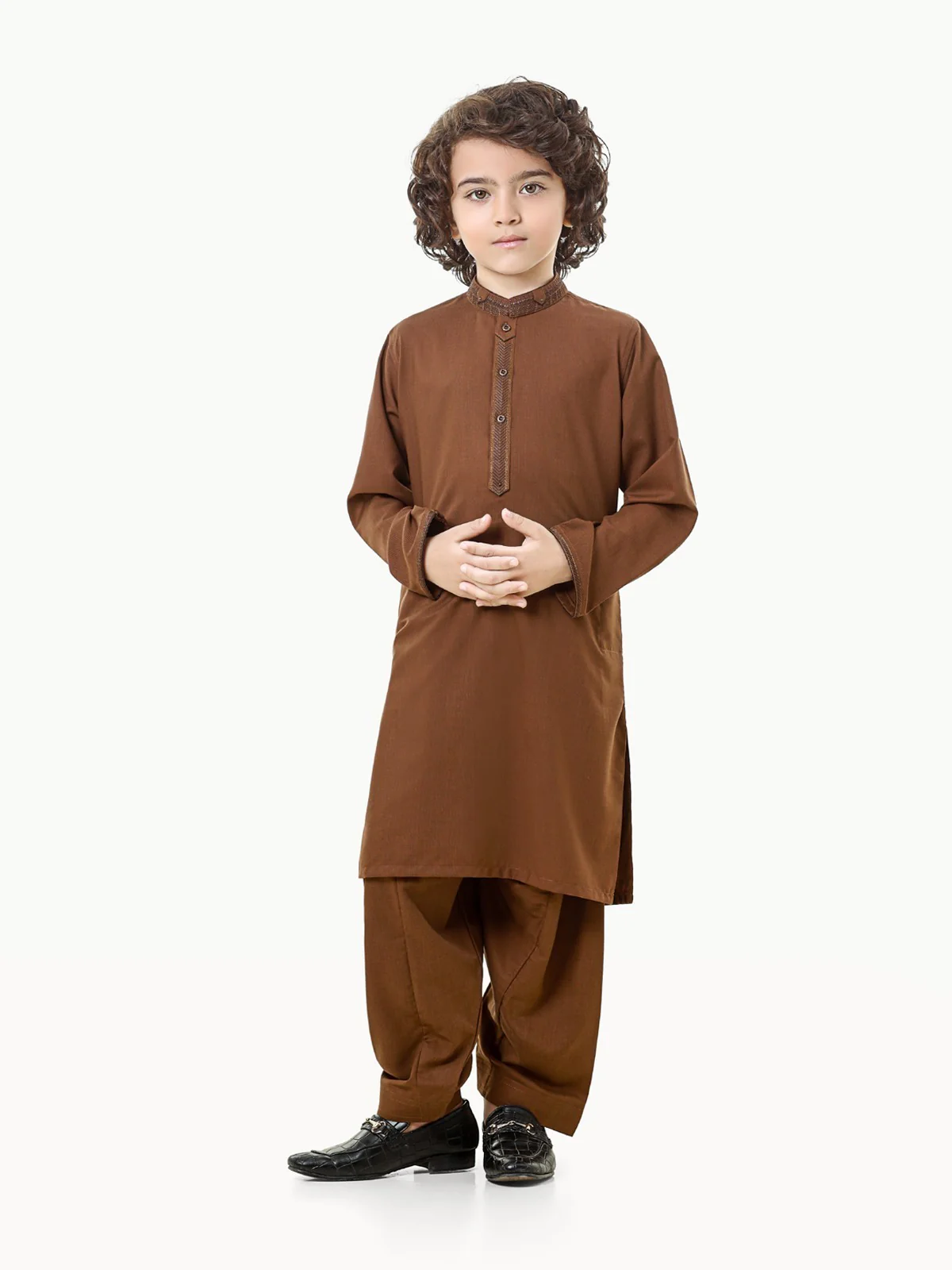 Embroidered Blended Shalwar Kameez - EBTKS22S-3821