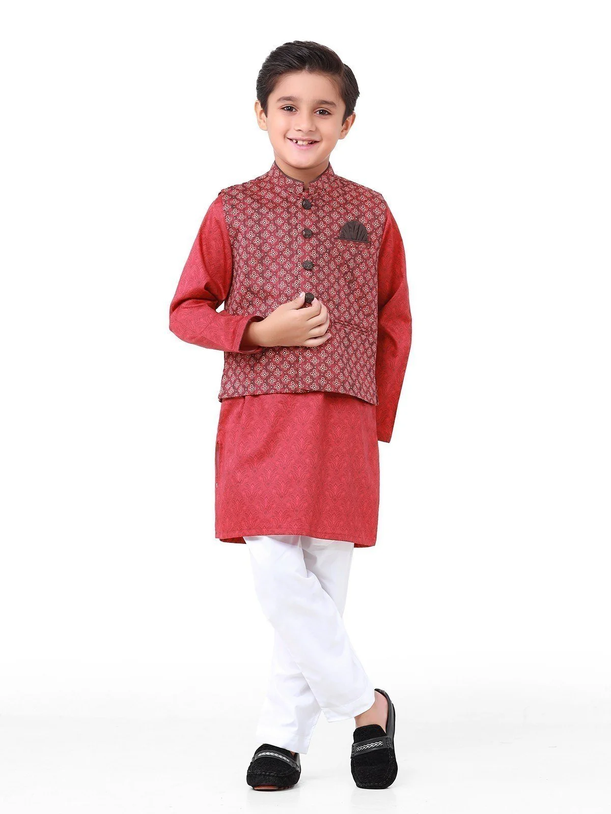 Cotton Waistcoat Suit - EBTWCS22-25169