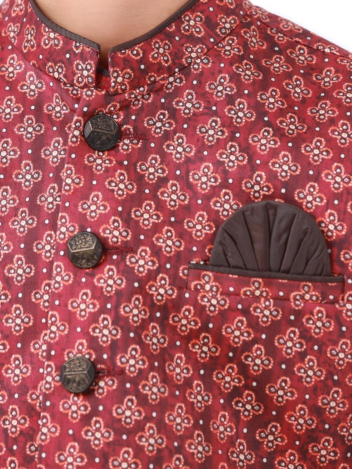 Cotton Waistcoat Suit - EBTWCS22-25169 - Image 4