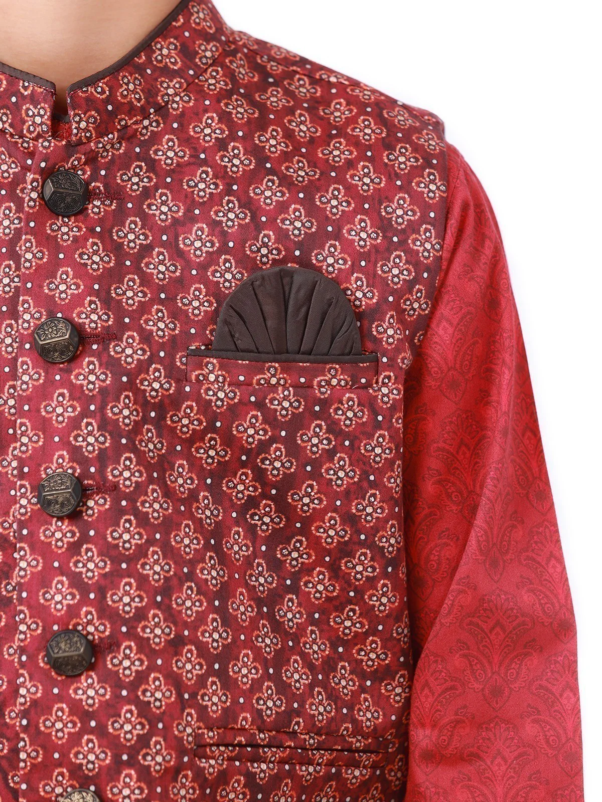 Cotton Waistcoat Suit - EBTWCS22-25169 - Image 5