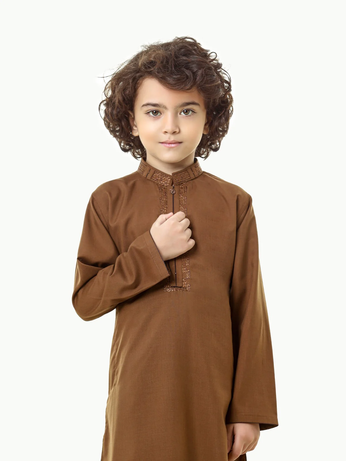 Embroidered Blended Shalwar Kameez - EBTKS22S-3835 - Image 2