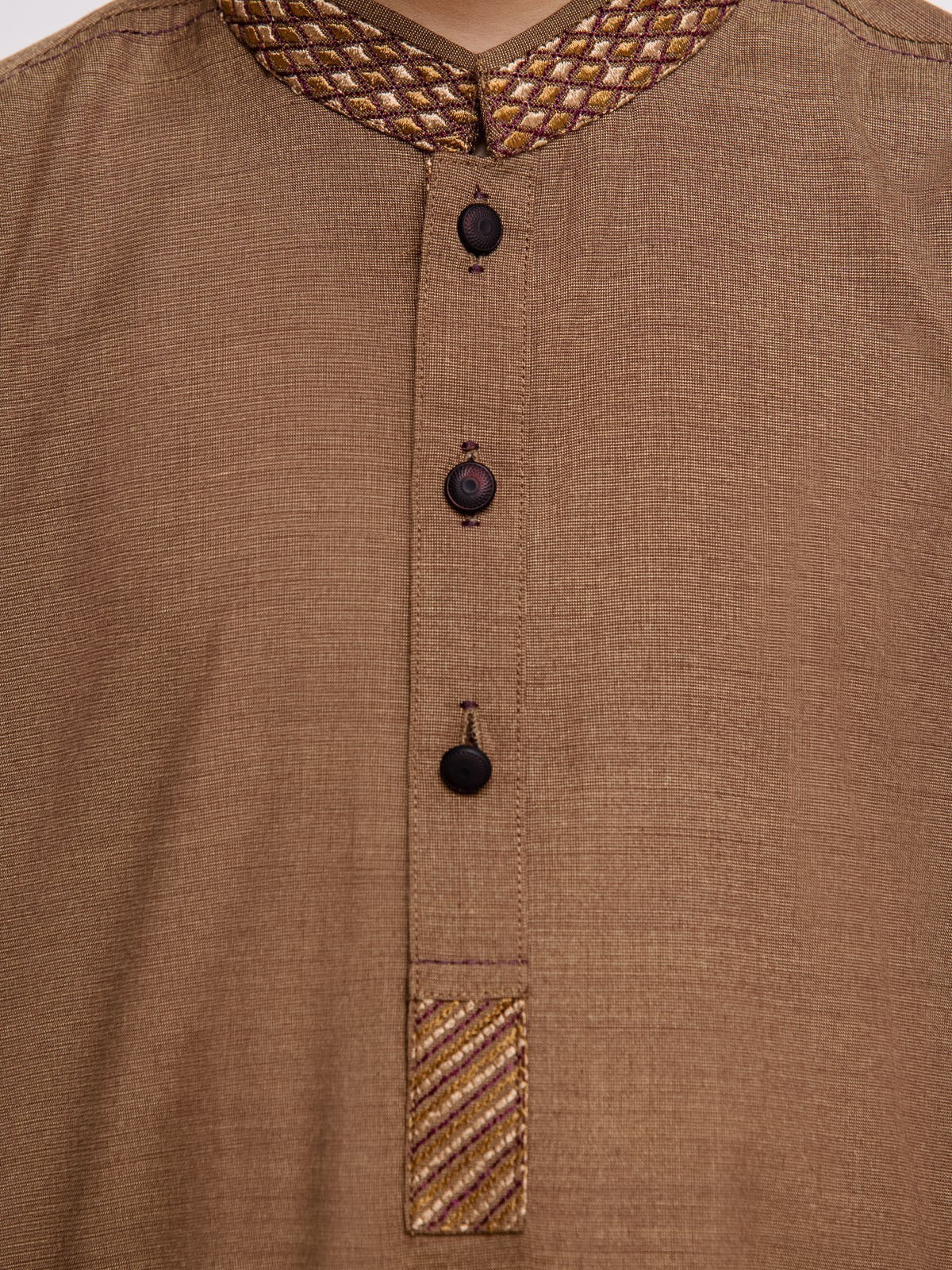 Embroidered Blended Shalwar Kameez - EBTKS23-3895 - Image 4