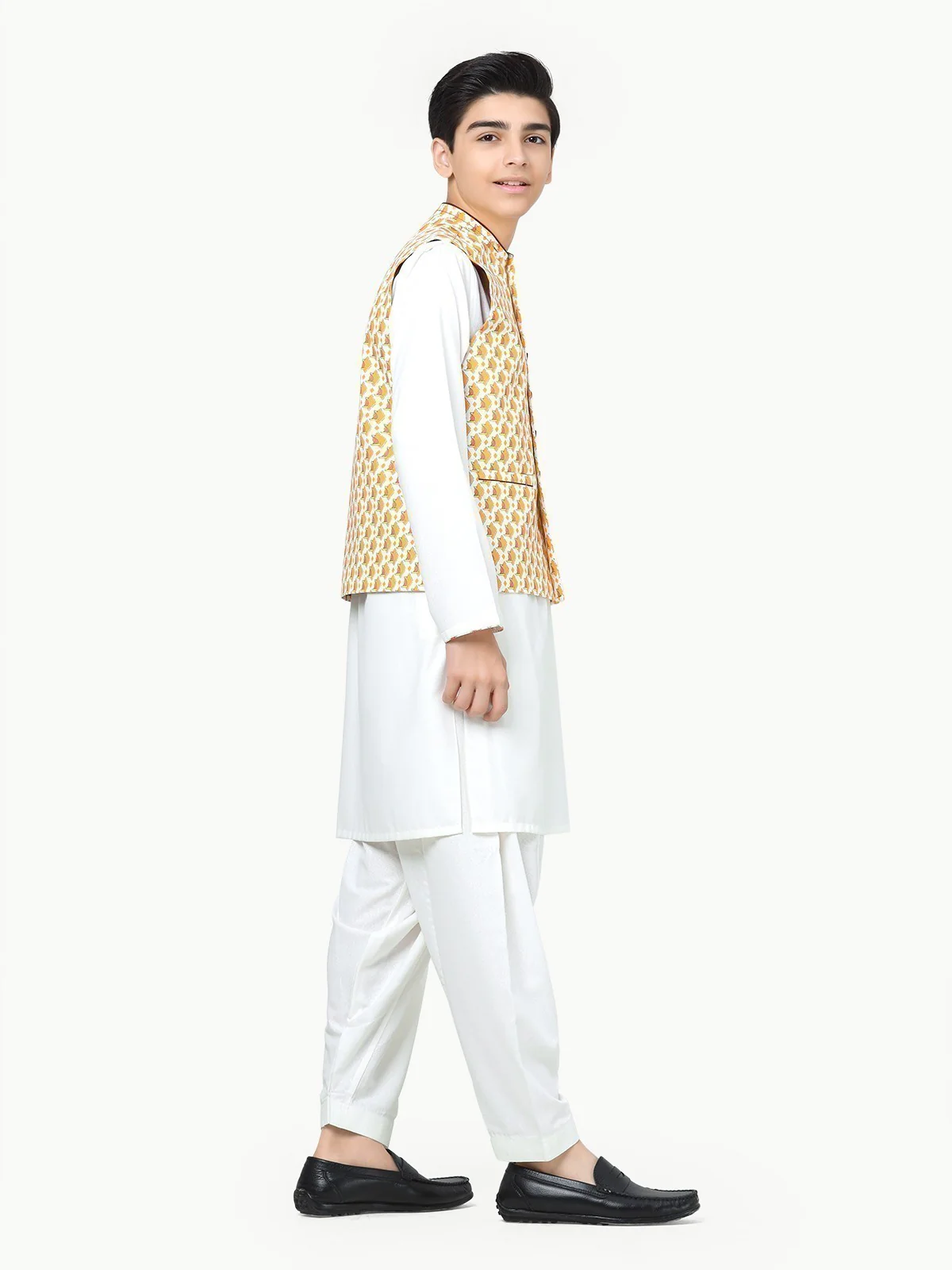 Cotton Waistcoat Suit - EBTWCS23-25164 - Image 3