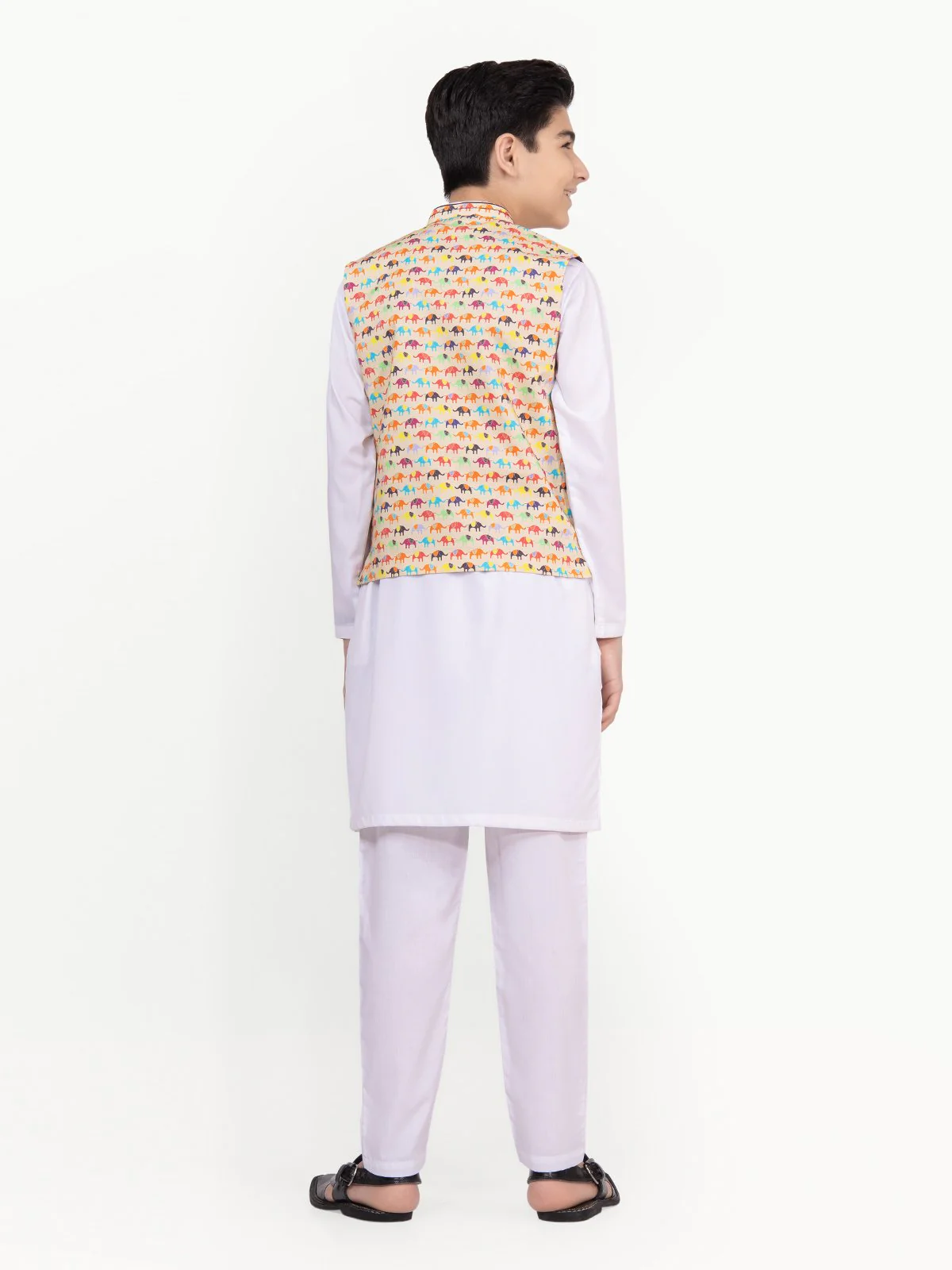 Cotton Waistcoat Suit - EBTWCS22-25160 - Image 6