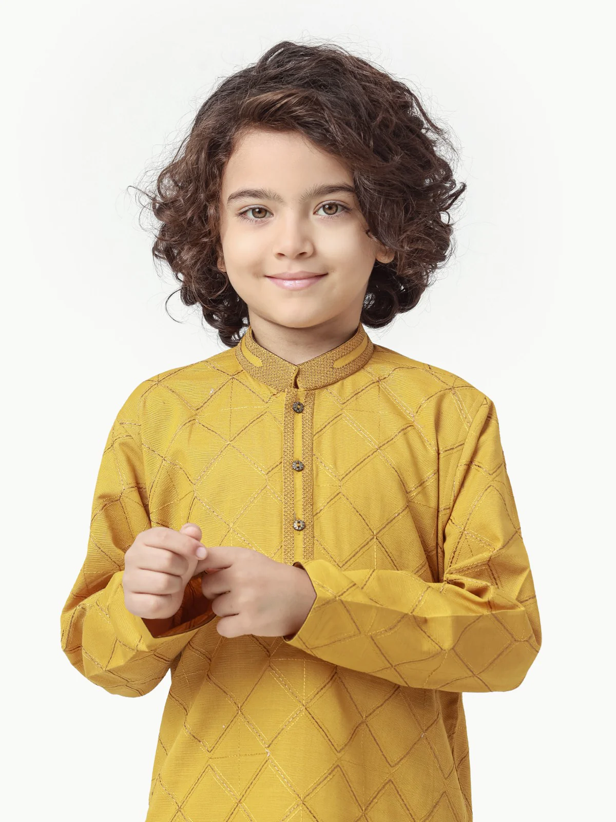Embroidered Khaddar Kurta - EBTKC22-014 - Image 3
