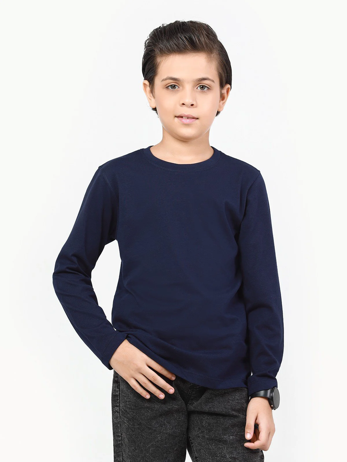 Full Sleeves Basic Tee - EBTBF22-003
