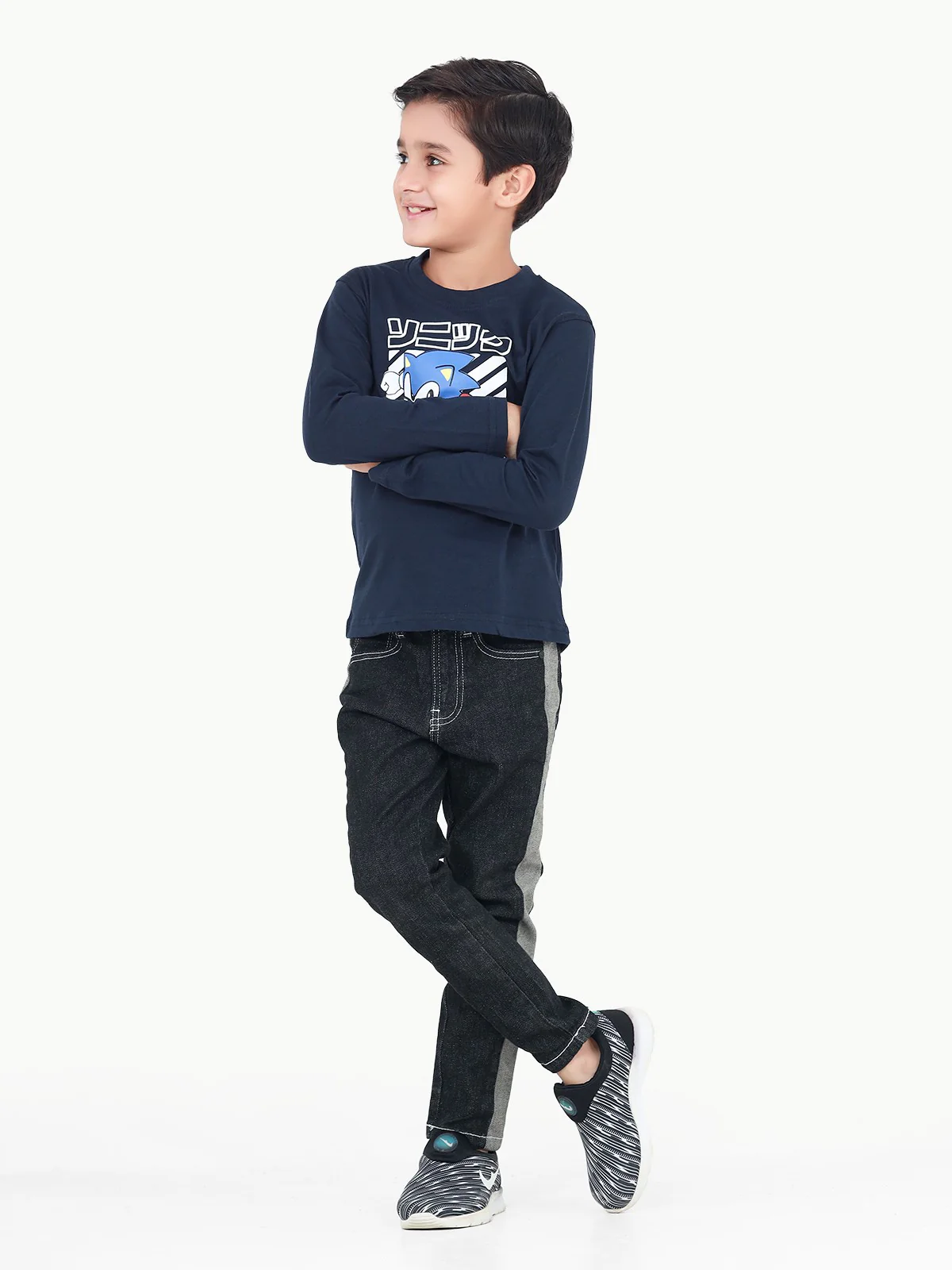 Full Sleeves Graphic Tee - EBTGF22-022 - Image 2