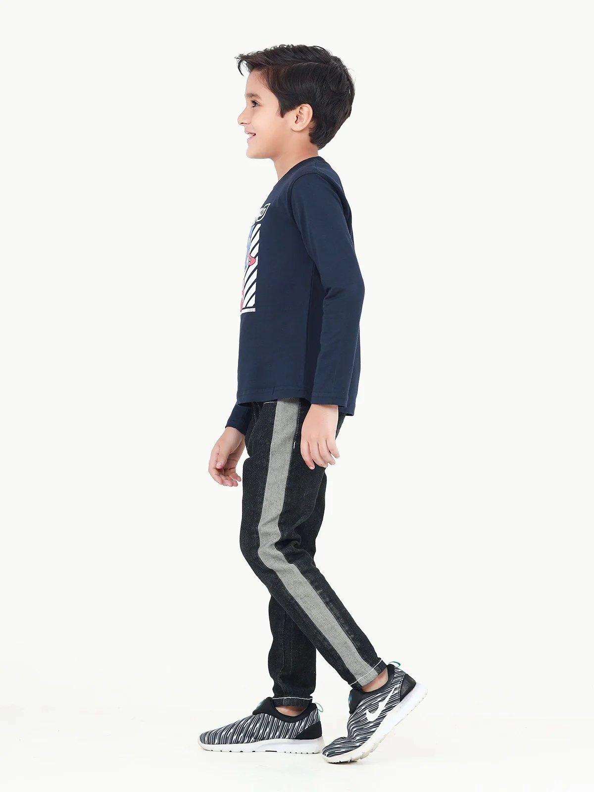 Full Sleeves Graphic Tee - EBTGF22-022 - Image 4