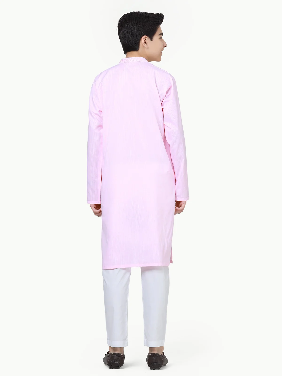 Embroidered Cotton Kurta - EBTK22-3850 - Image 6