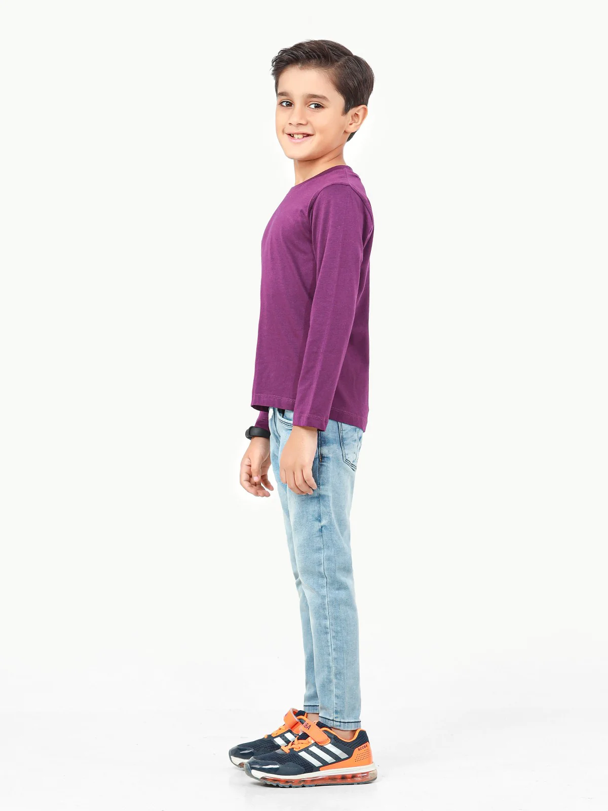 Full Sleeves Basic Tee - EBTBF22-005 - Image 3