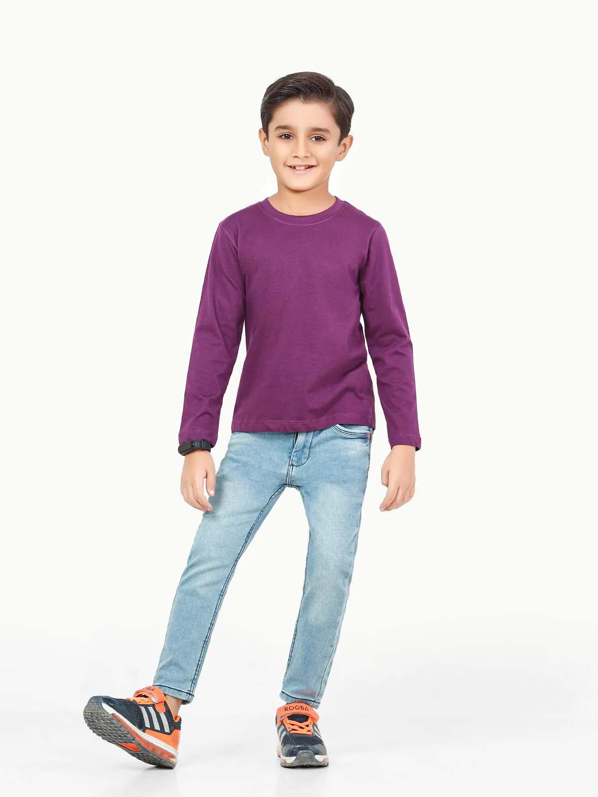 Full Sleeves Basic Tee - EBTBF22-005 - Image 4