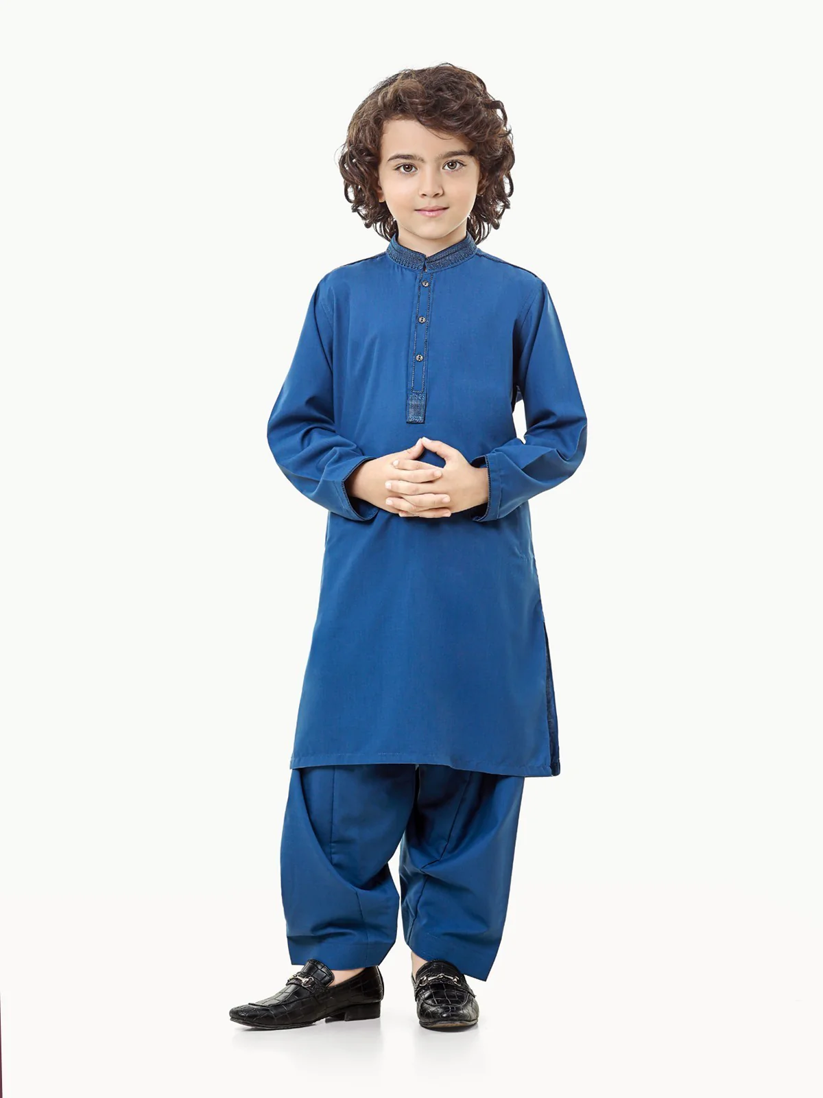 Embroidered Blended Shalwar Kameez - EBTKS23-3831