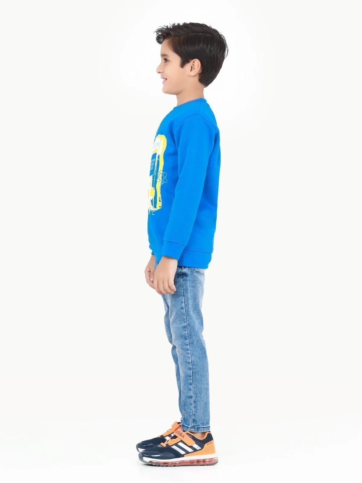 Crew Neck Graphic Sweatshirt - EBTSS22-002 - Image 3