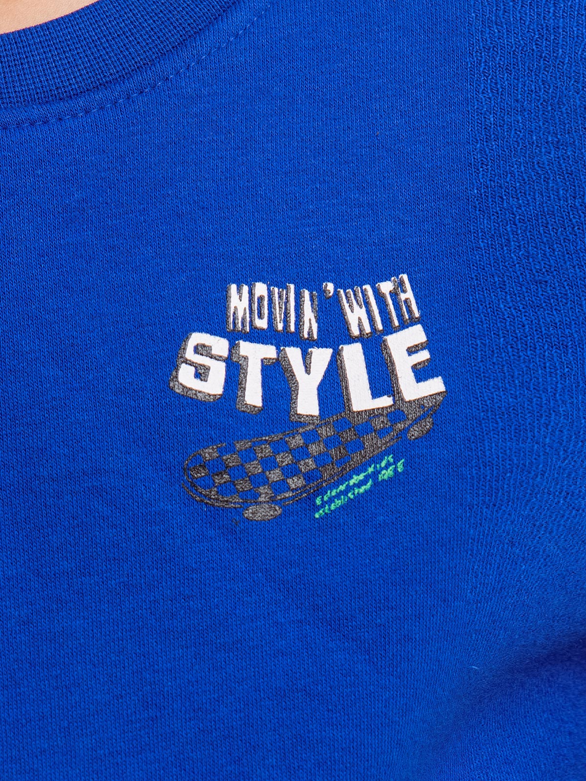 Crew Neck Graphic Sweatshirt - EBTSS23-002 - Image 4