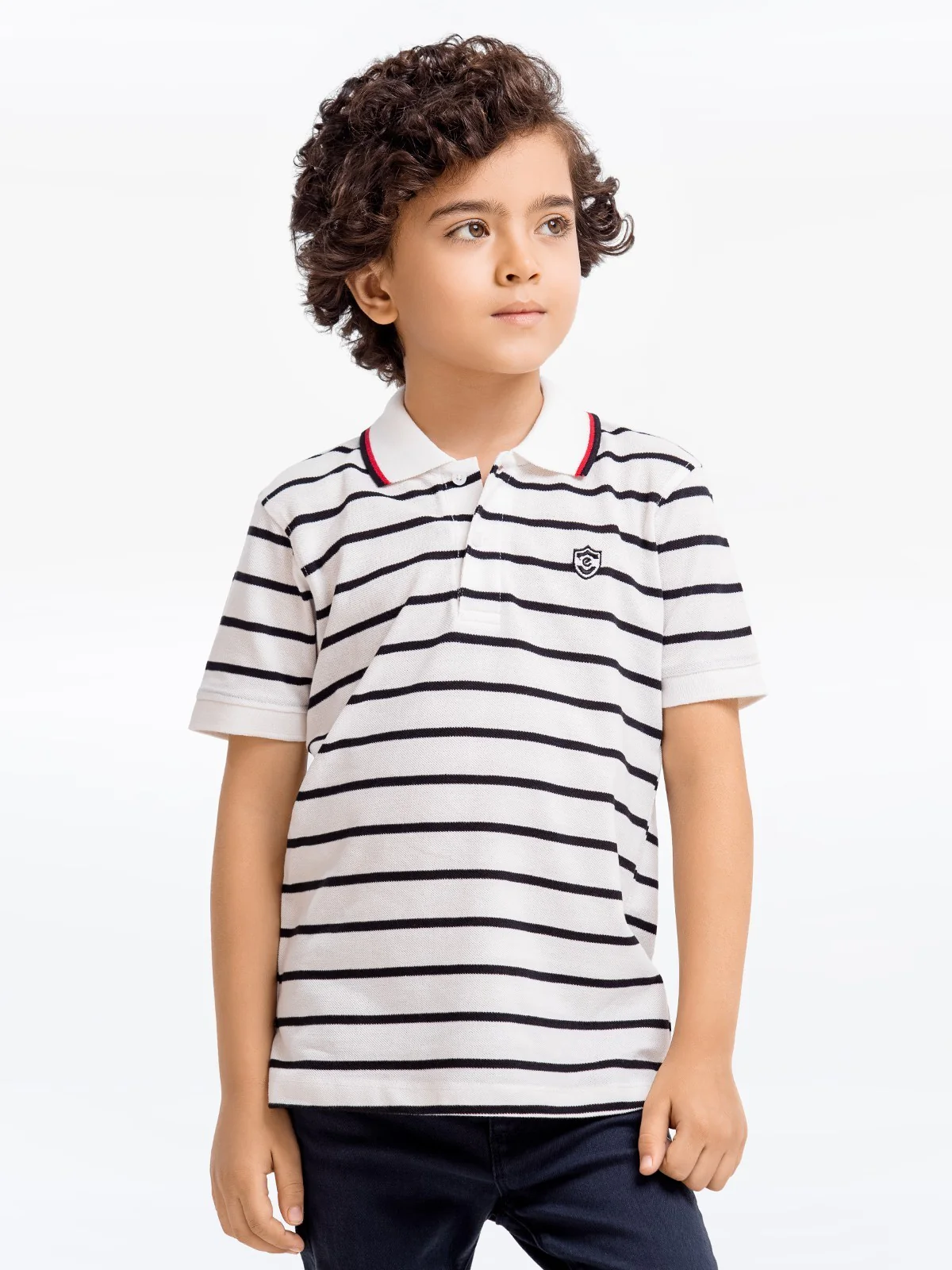 Striped Polo - EBTPS23-008