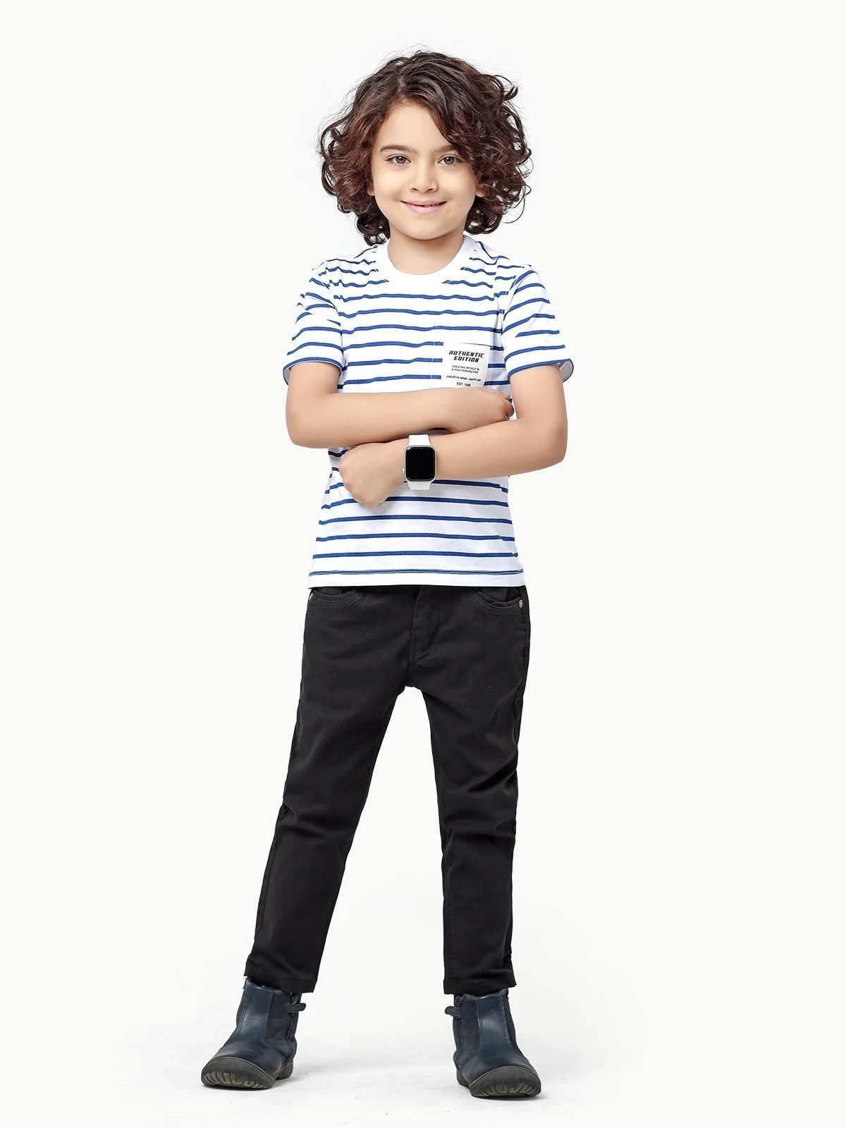 Striped Tee - EBTTS23-017 - Image 4