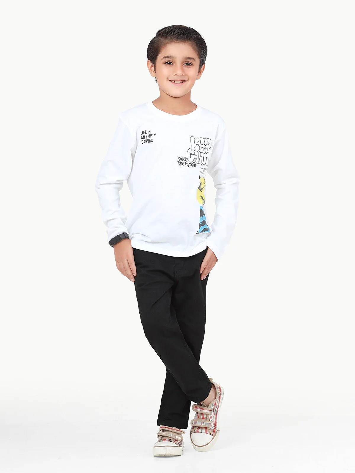 Full Sleeves Graphic Tee - EBTGF22-019