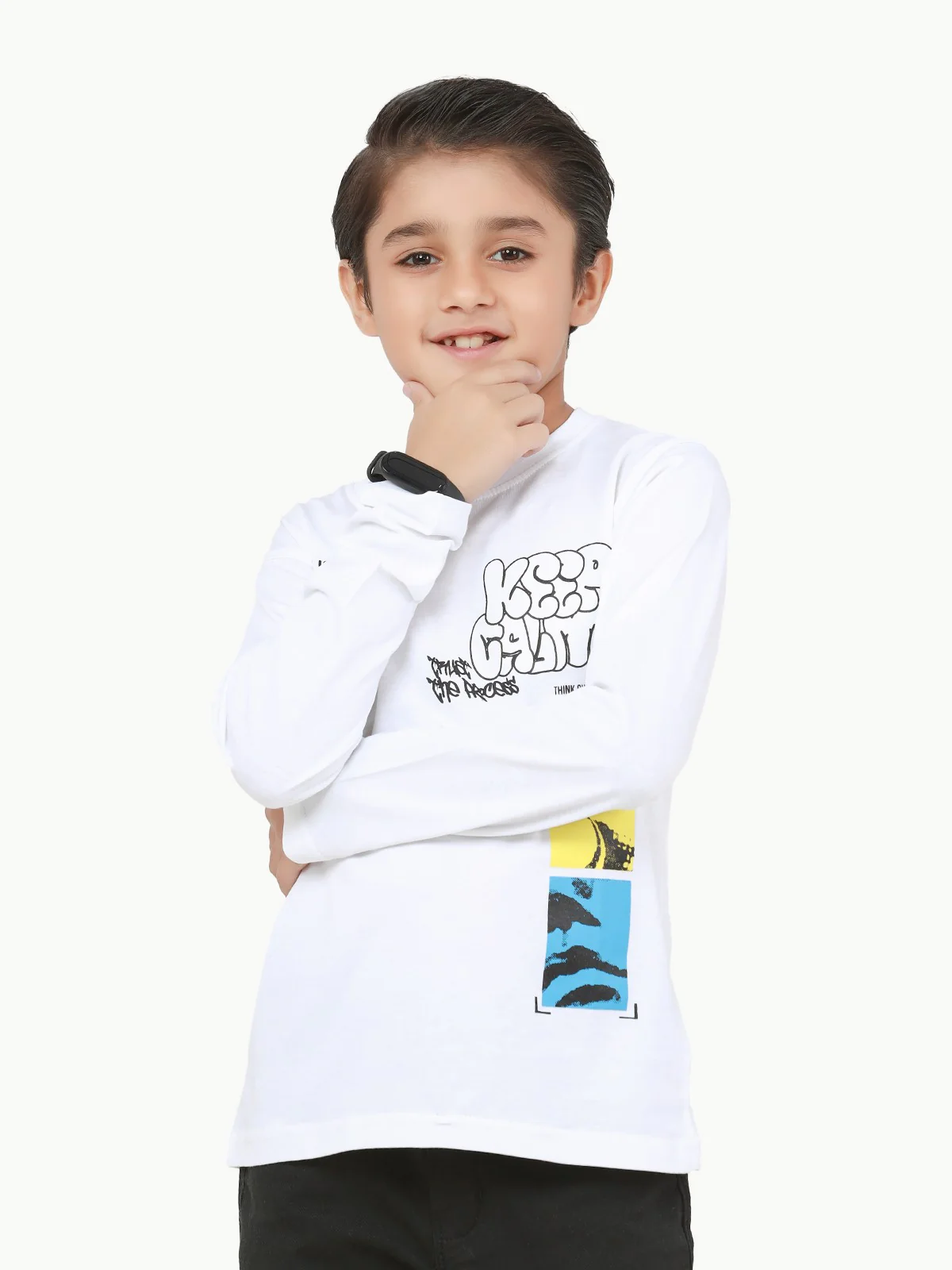 Full Sleeves Graphic Tee - EBTGF22-019 - Image 2