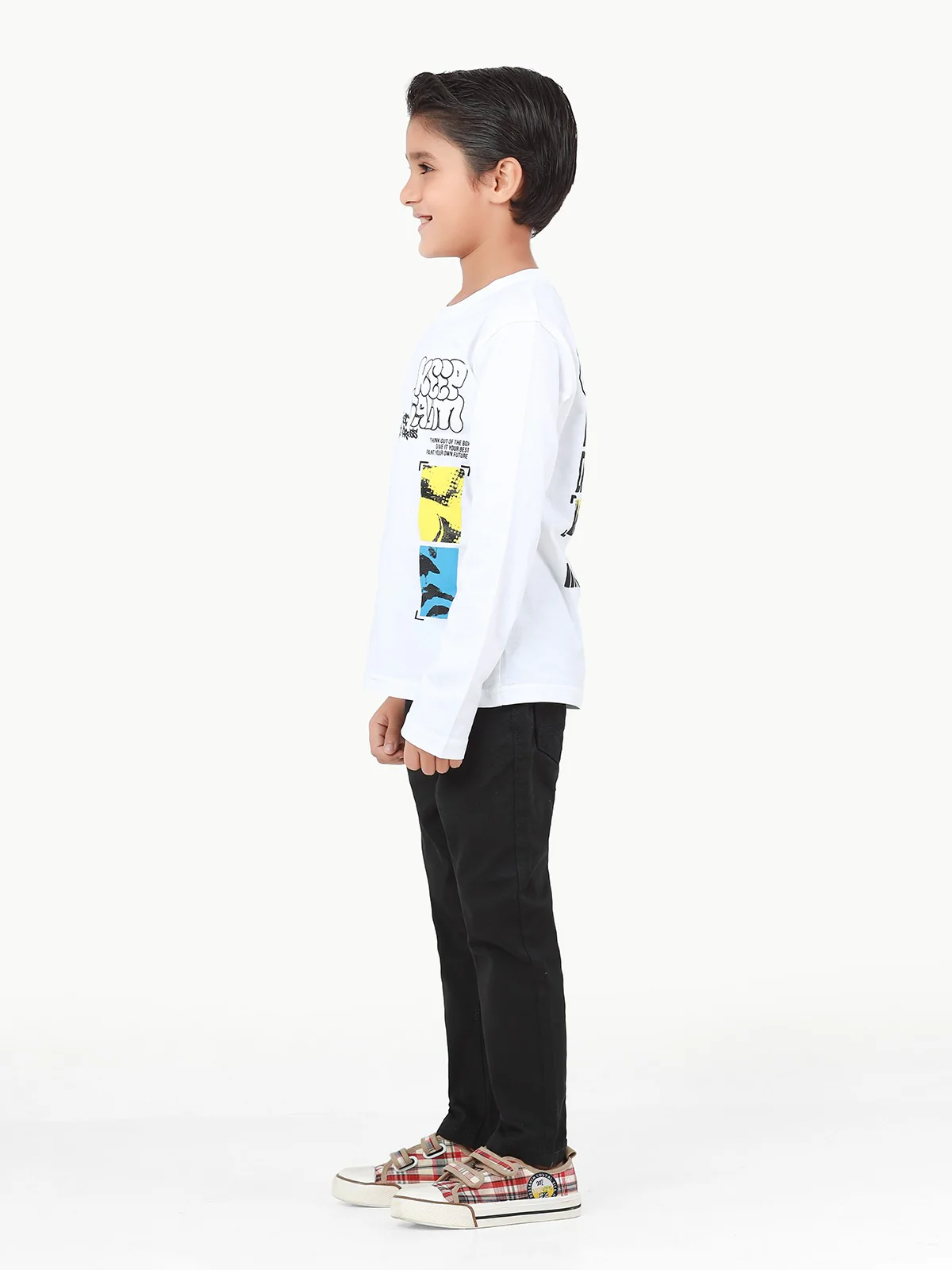 Full Sleeves Graphic Tee - EBTGF22-019 - Image 3