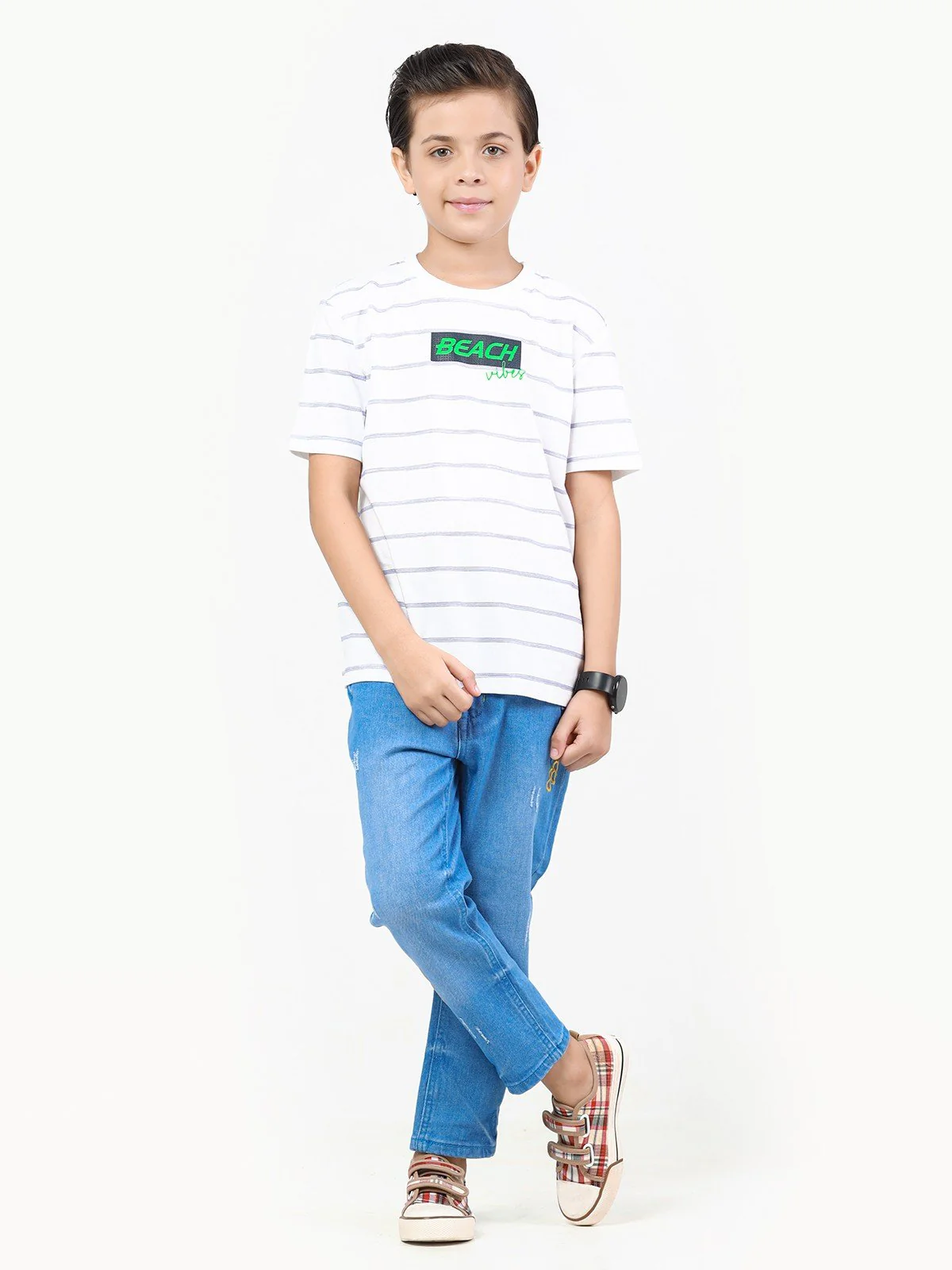 Striped Tee - EBTTS22-017