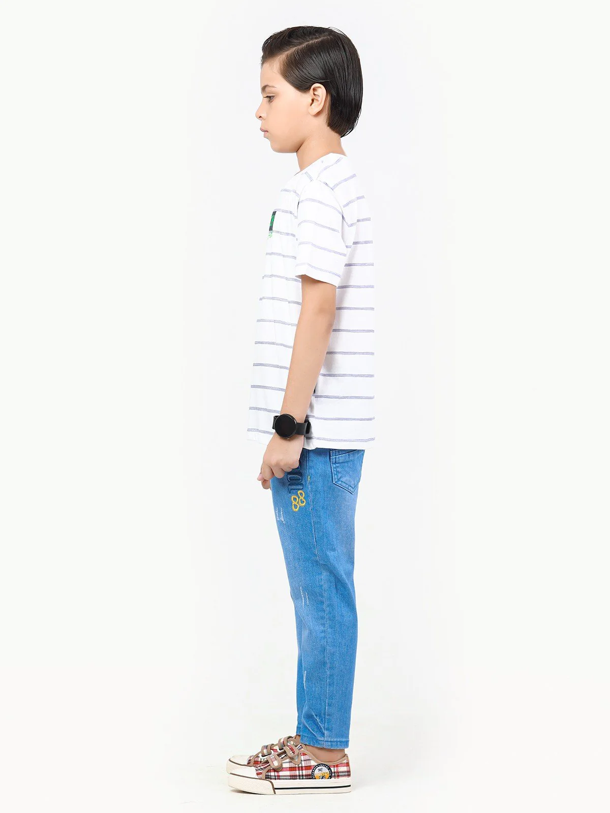 Striped Tee - EBTTS22-017 - Image 4