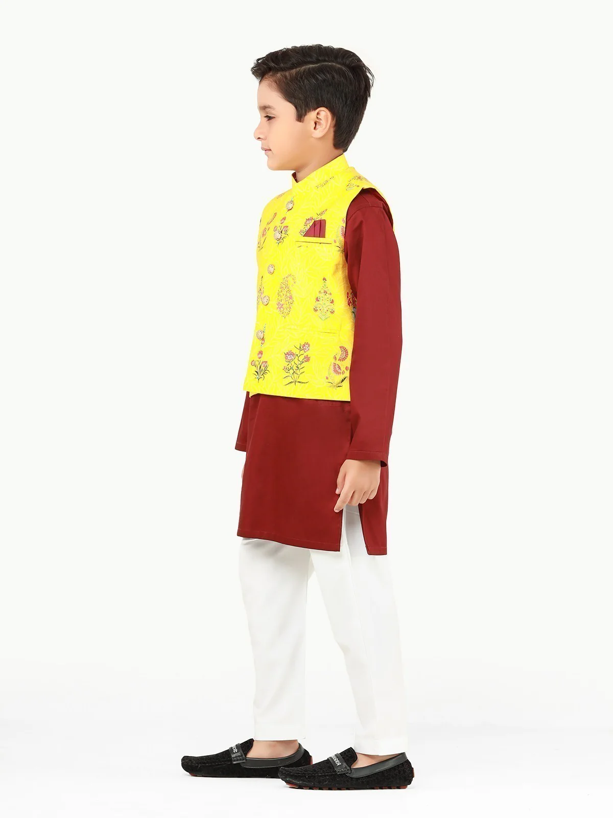 Cotton Waistcoat Suit - EBTWCS22-25163 - Image 3