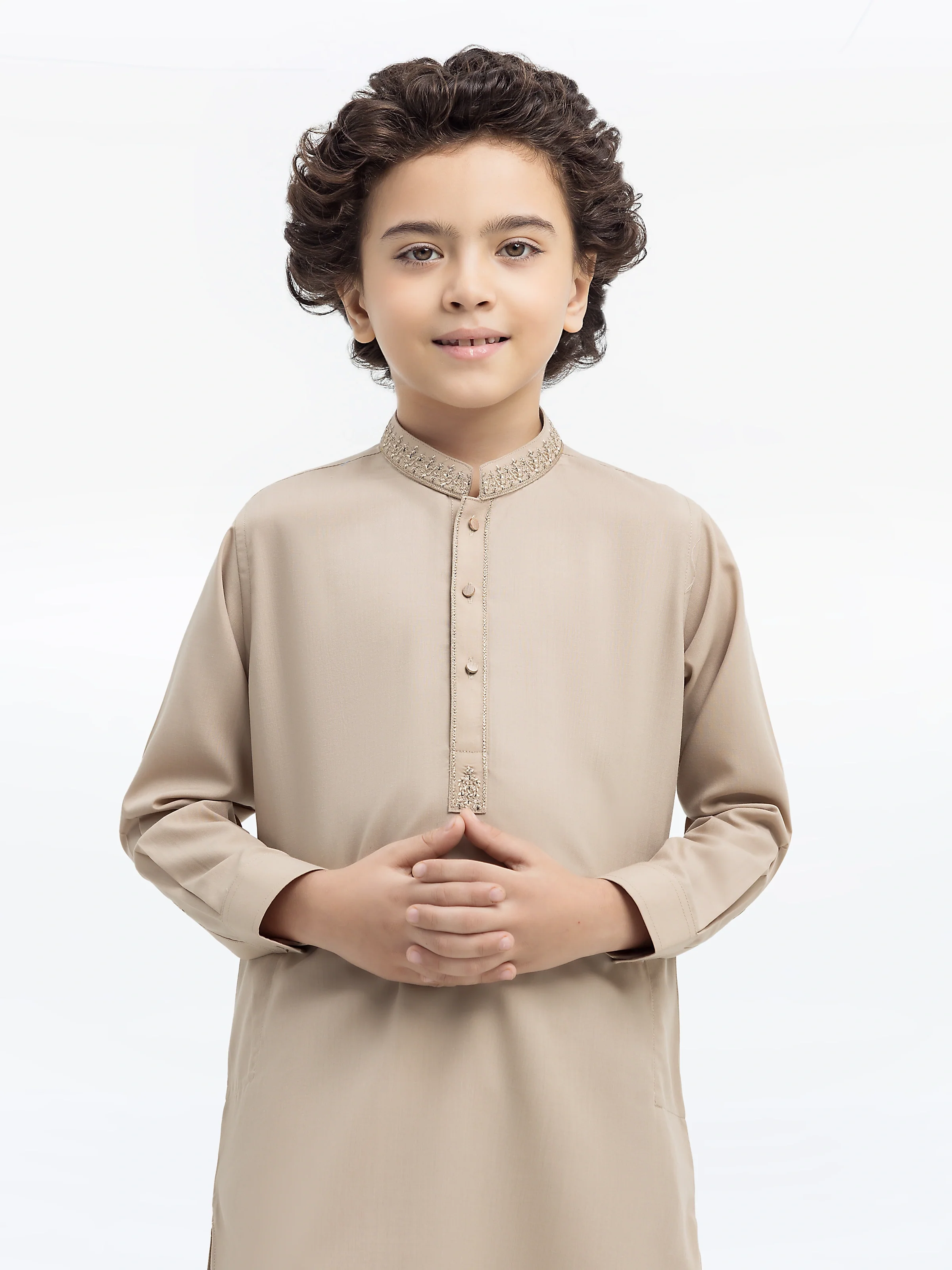 Embroidered Blended Shalwar Kameez - EBTKS24-3983 - Image 2
