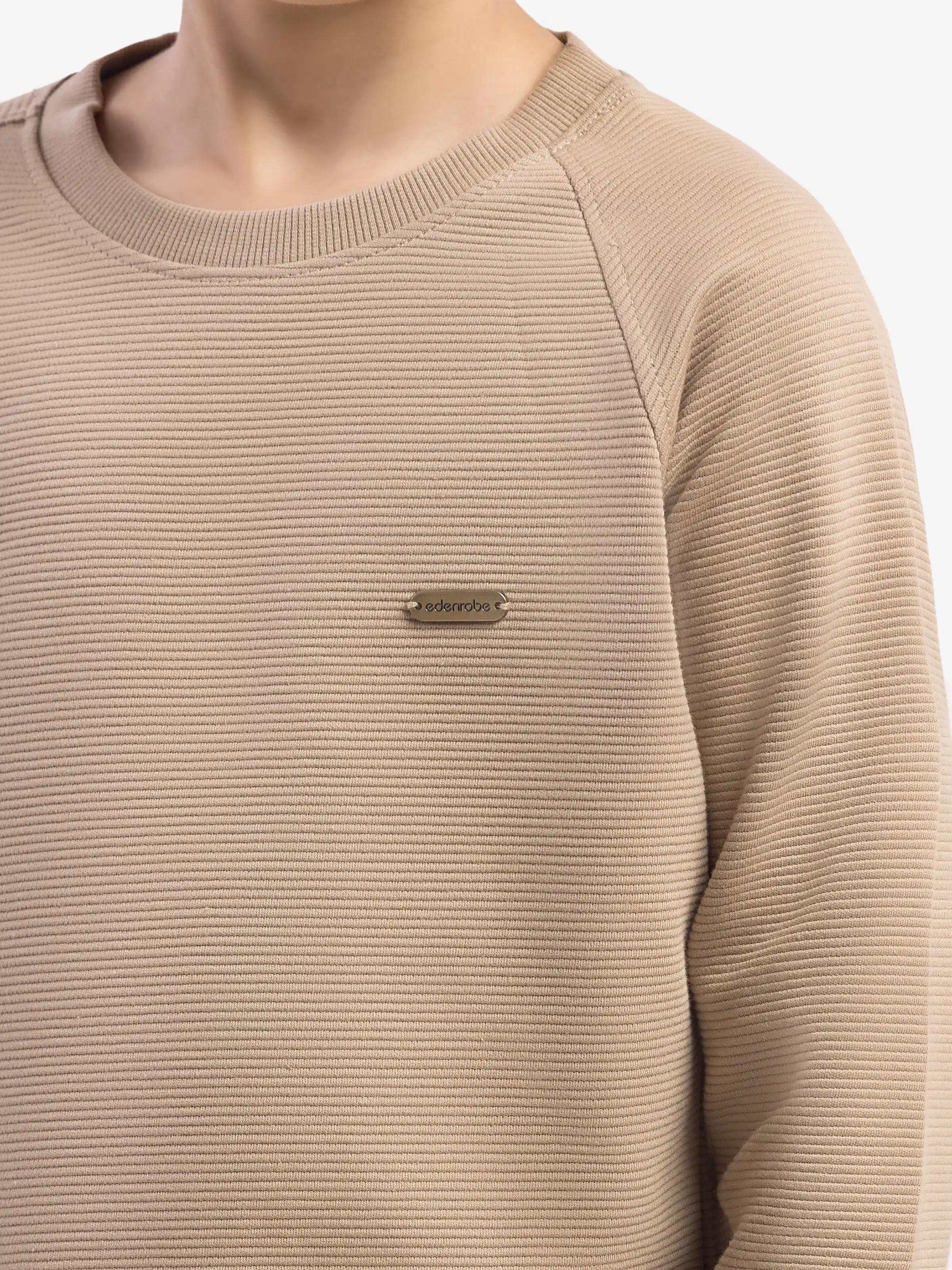 Crew Neck Basic Sweatshirt - EBTSS5-003 - Image 2