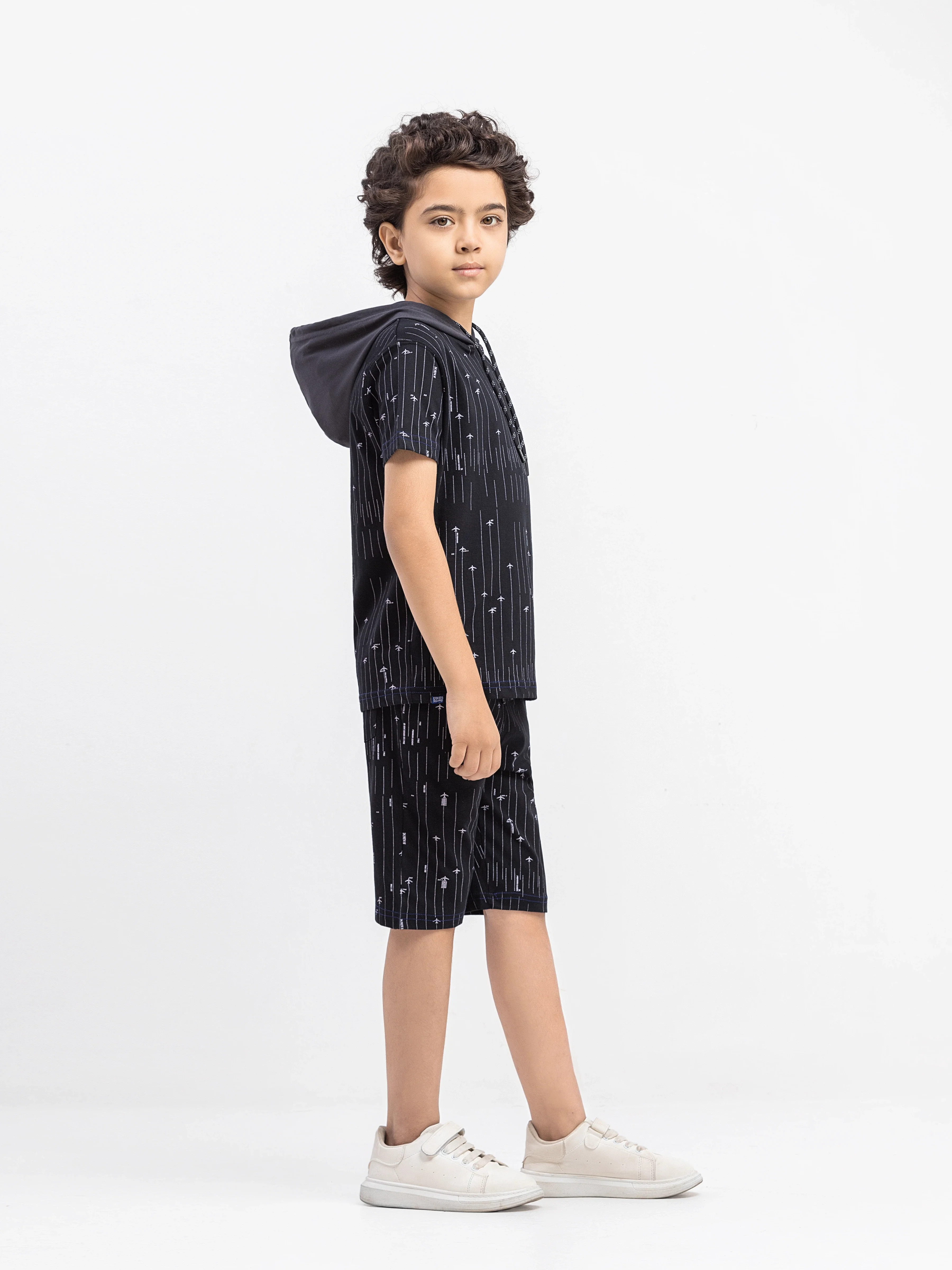 Hooded Tee Co-Ord Set - EBTCS5-007 - Image 4