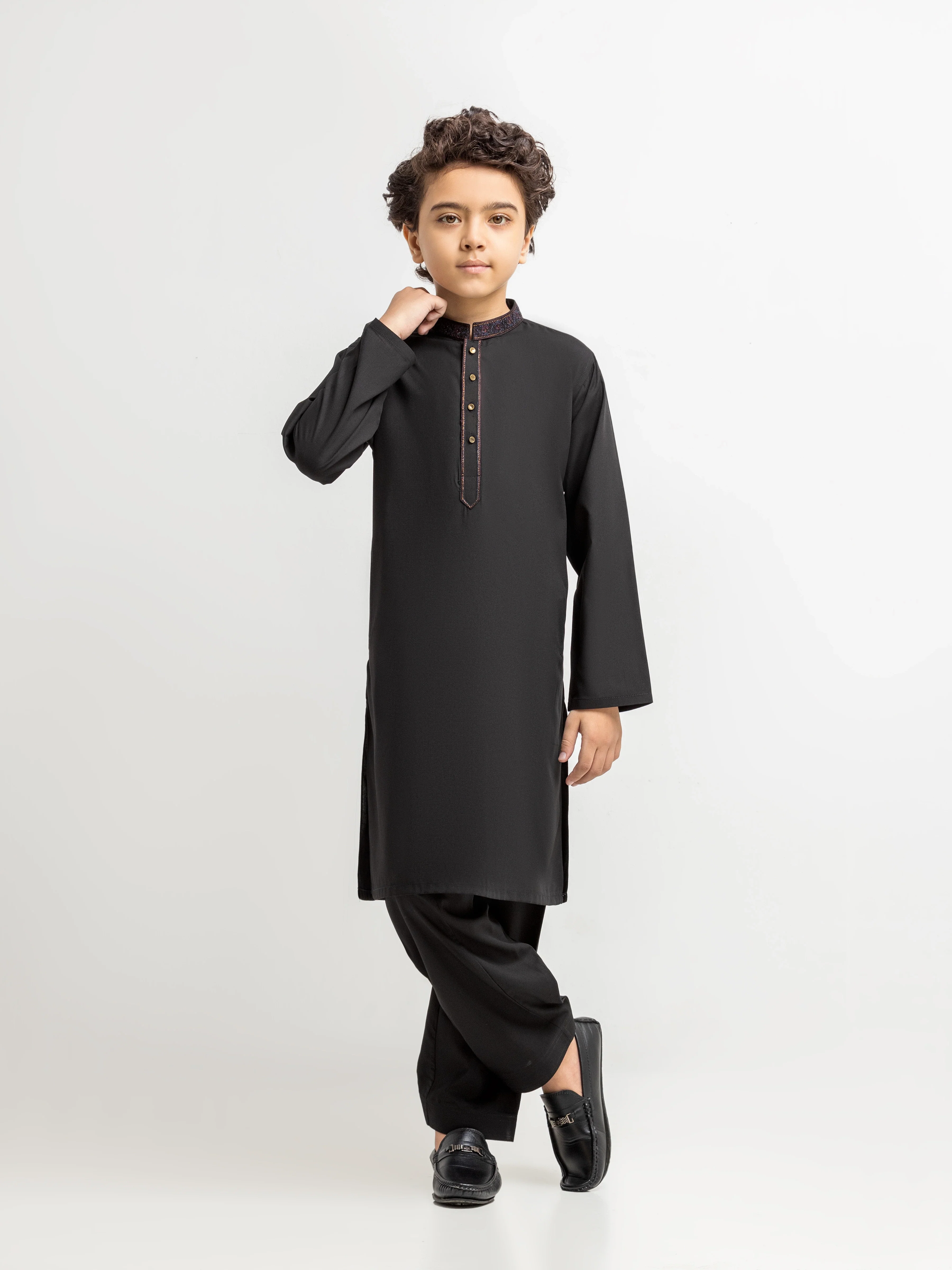 Embroidered Blended Shalwar Kameez - EBTKS5-4075